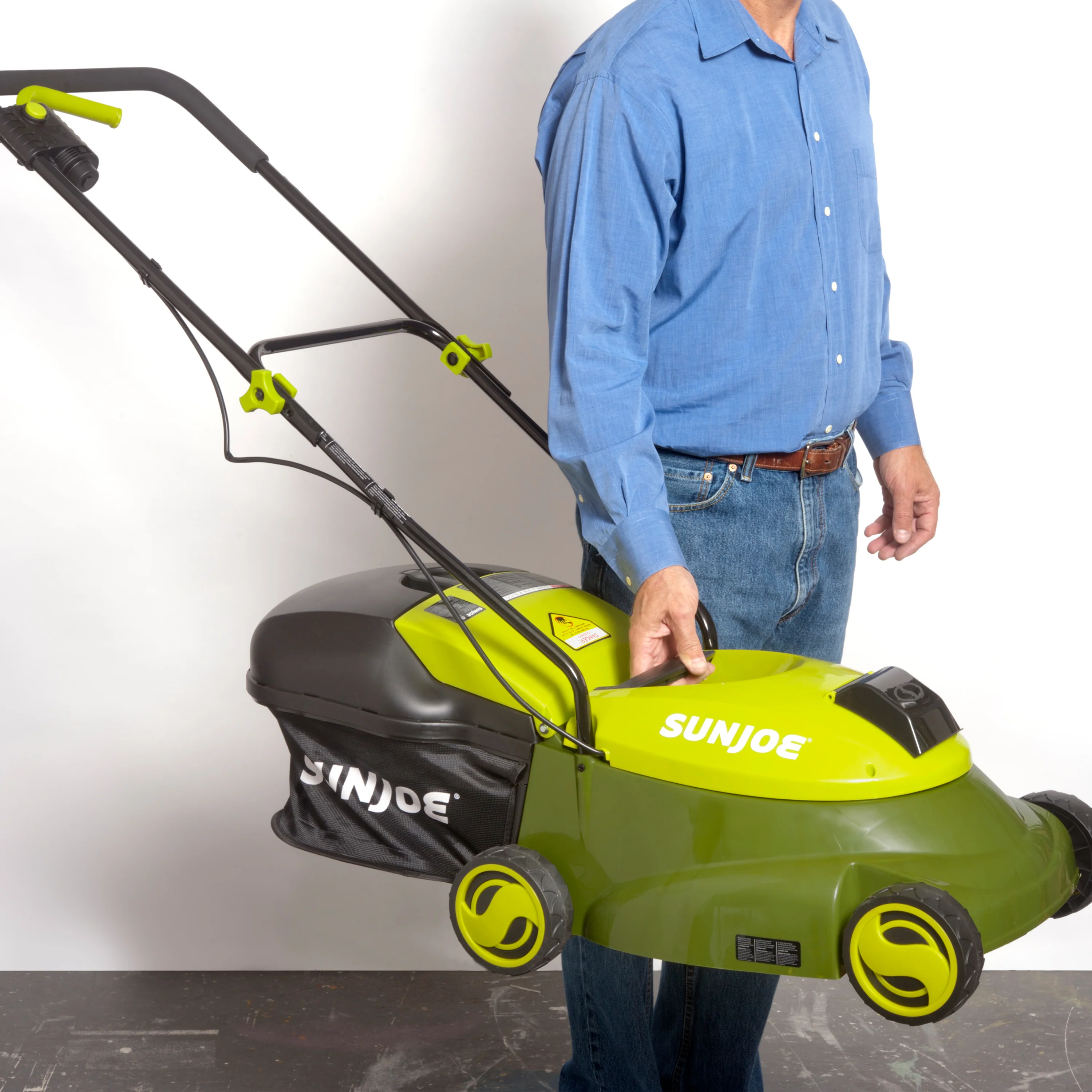 Sun Joe Cordless Lawn Mower | 14 inch | 28V | 5 Ah | Brushless Motor - Image 11