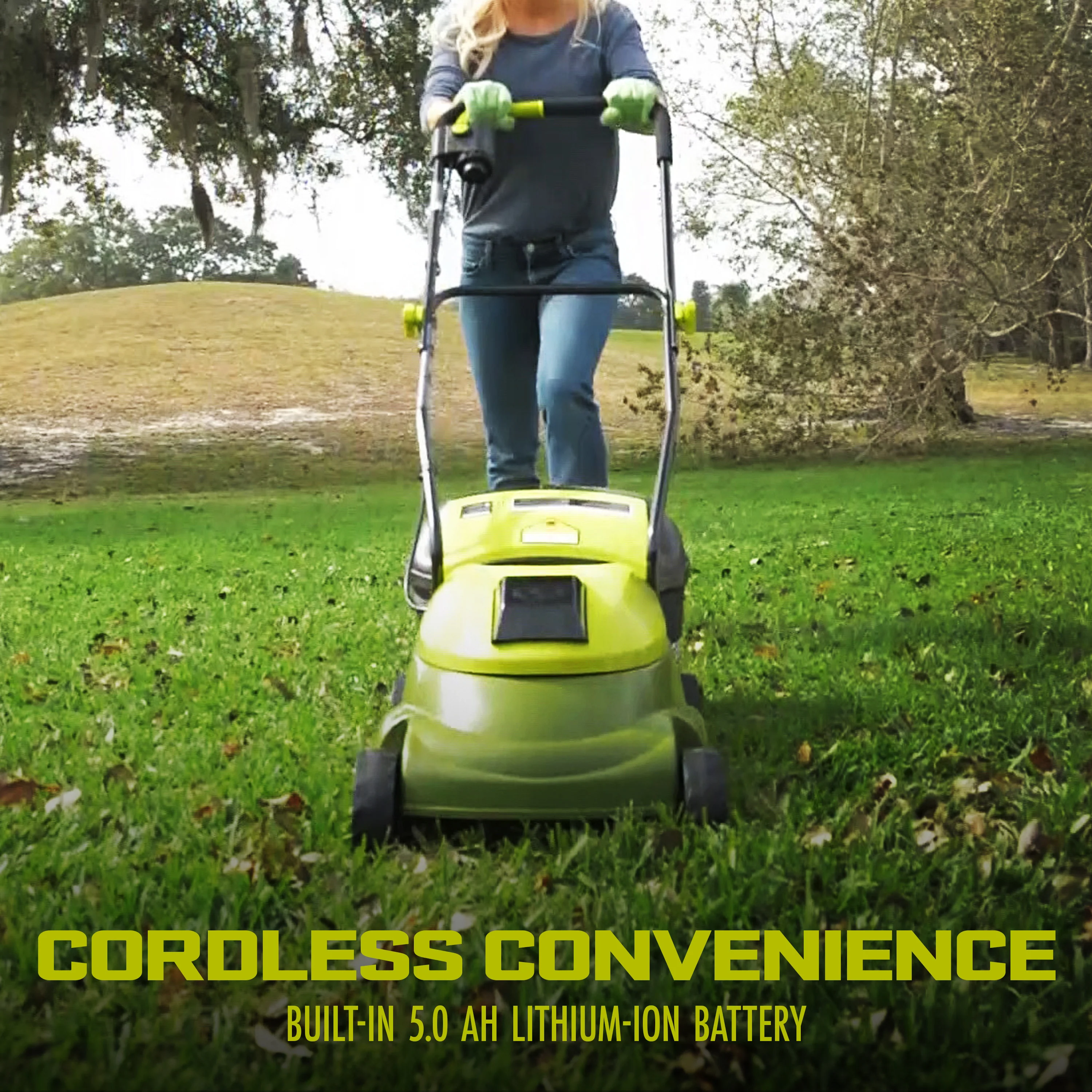 Sun Joe Cordless Lawn Mower | 14 inch | 28V | 5 Ah | Brushless Motor - Image 5