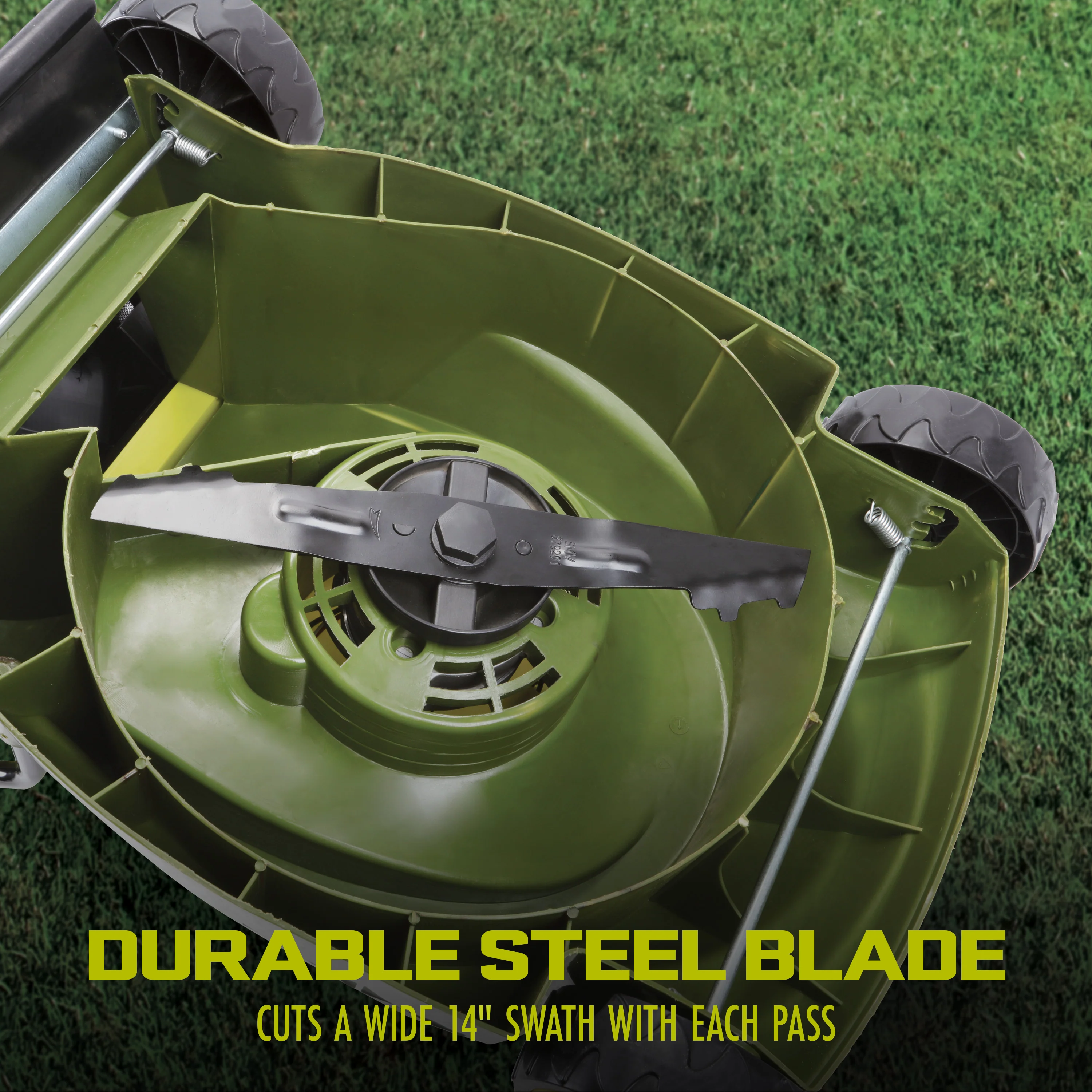 Sun Joe Cordless Lawn Mower | 14 inch | 28V | 5 Ah | Brushless Motor - Image 9