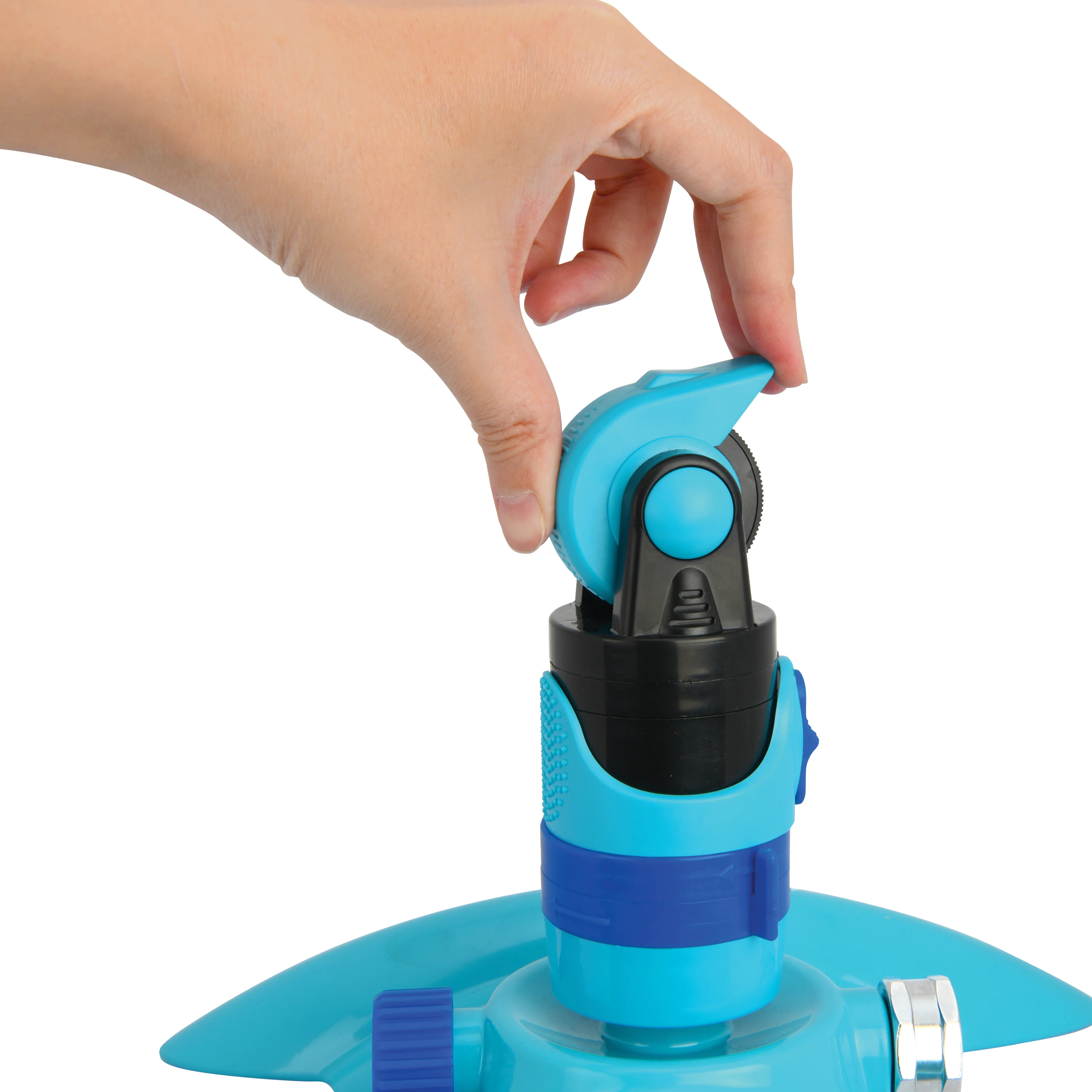Aqua Joe Turbo Drive 360º Sprinkler | 4 Spray Patterns | Customizable Coverage | 3,740 Sq. Ft. Max Coverage - Image 11