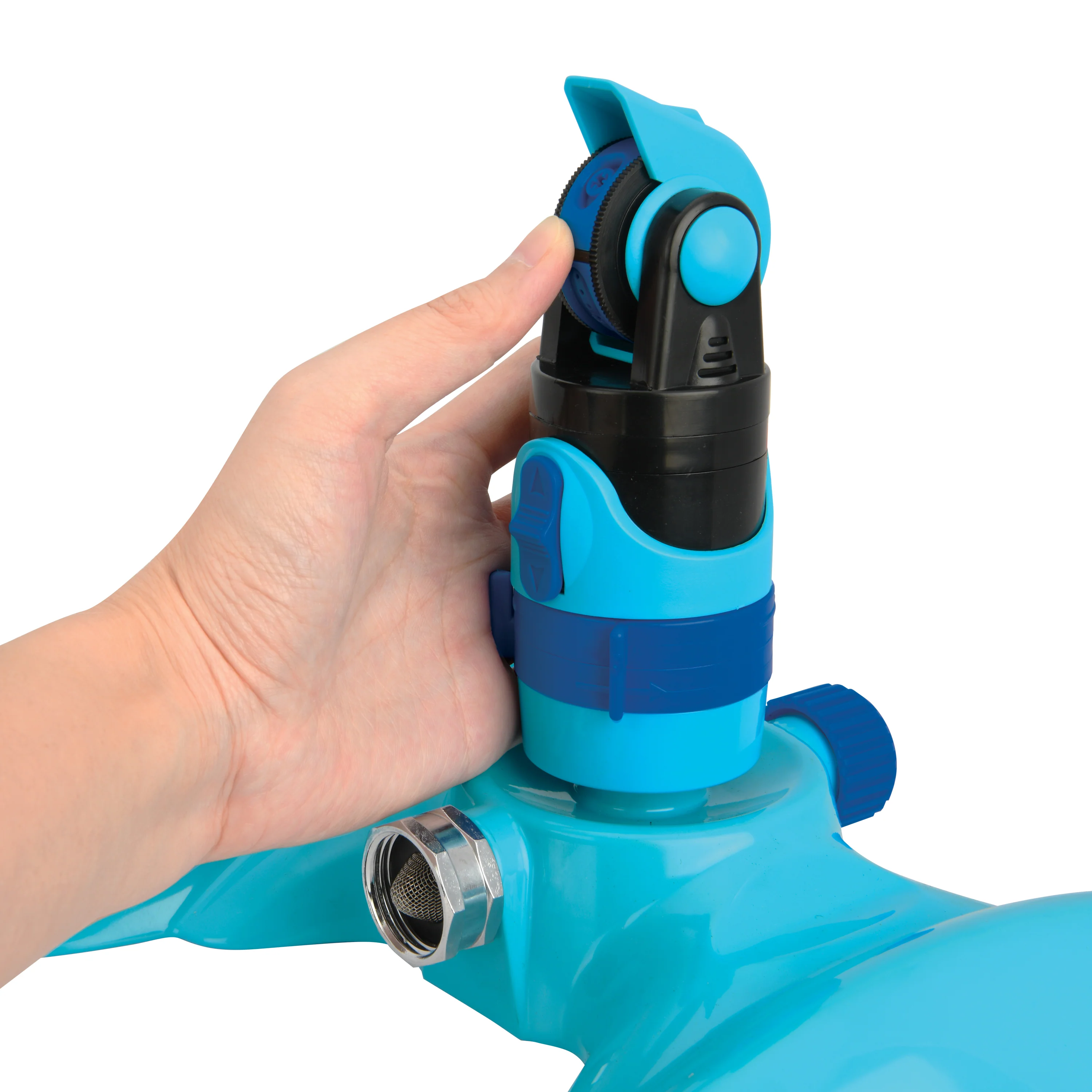 Aqua Joe Turbo Drive 360º Sprinkler | 4 Spray Patterns | Customizable Coverage | 3,740 Sq. Ft. Max Coverage - Image 12