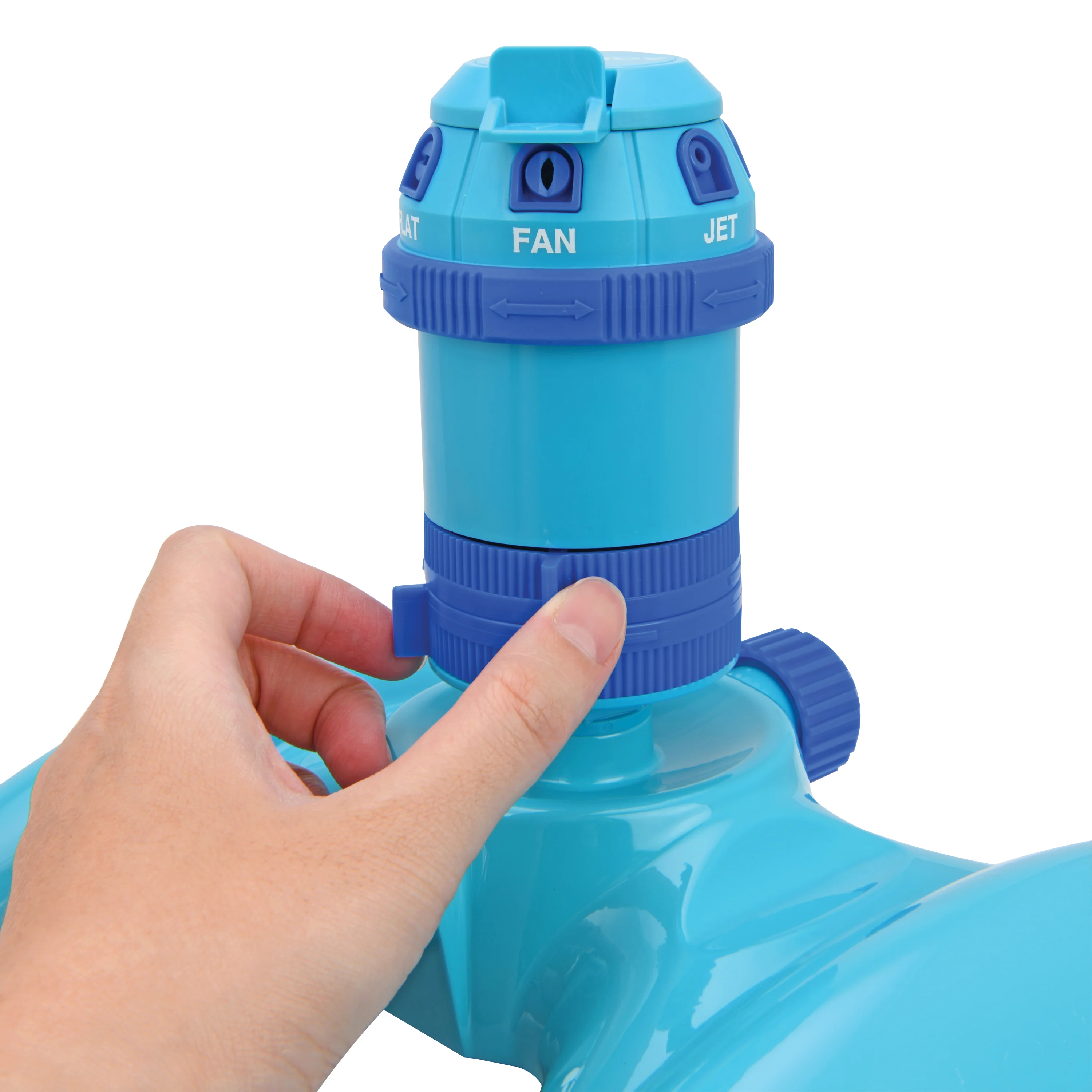 Aqua Joe AJ-MSSBM6 6-Pattern Turbo Drive 360 Degree Sprinkler | Customizable Coverage | 5,284 Sq. Ft. Max Coverage - Image 6