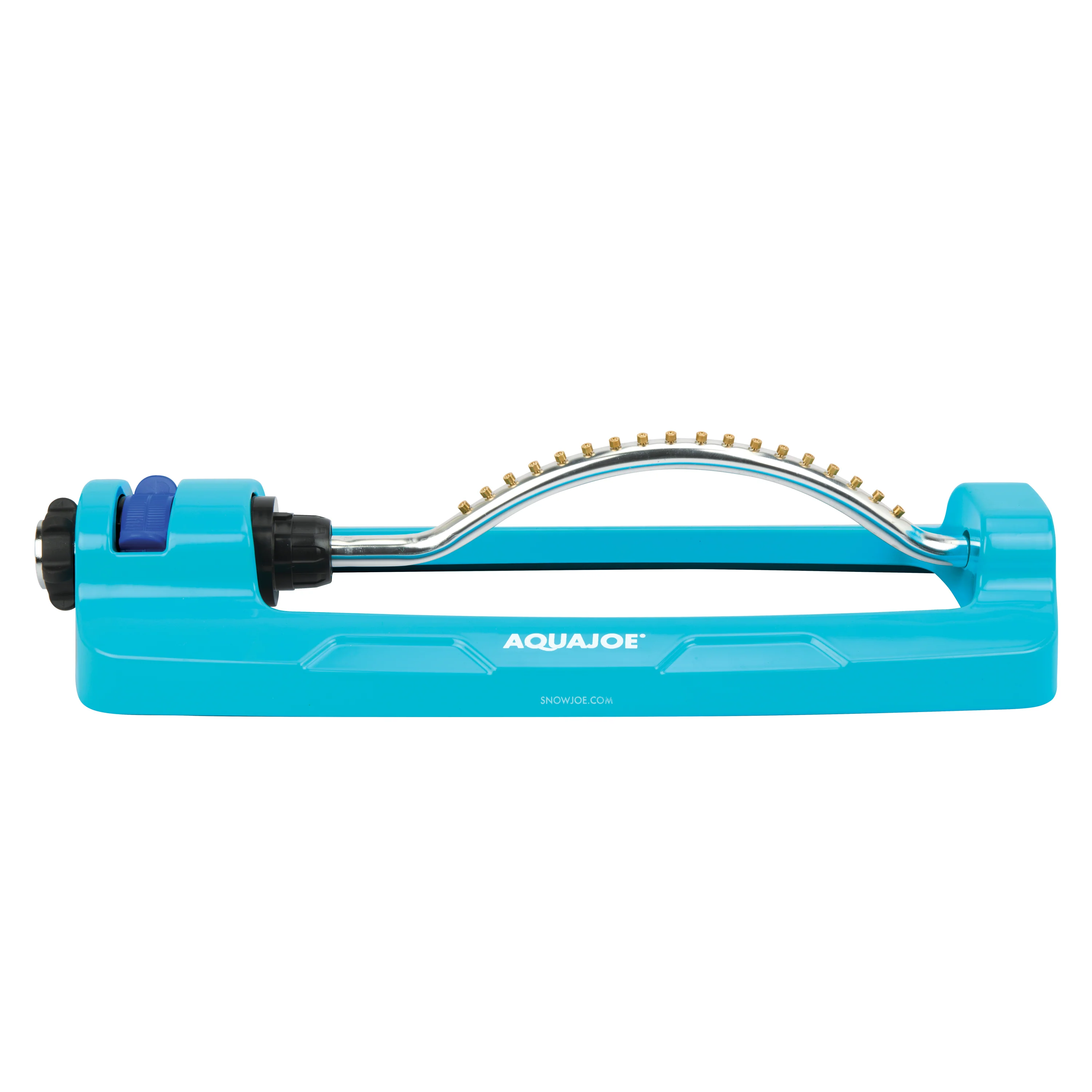 Aqua Joe AJ-OMS18-BRS Indestructible Metal Base Oscillating Sprinkler | Customizable Coverage | 4295 Sq. Ft. Max Coverage - Image 4