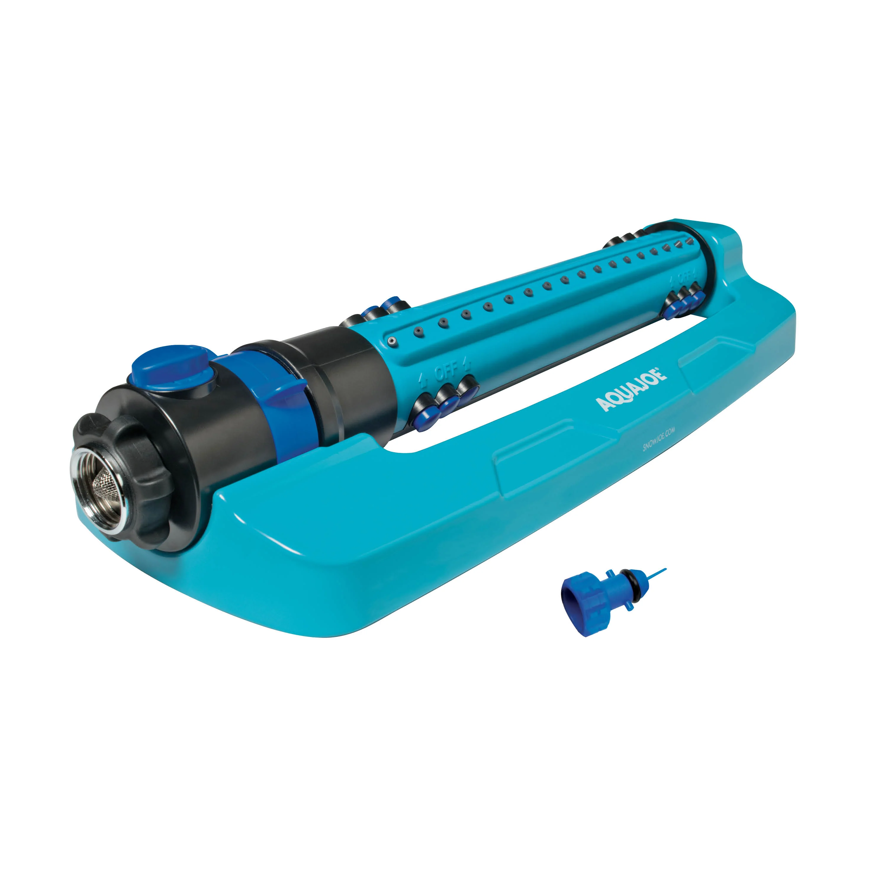 Aqua Joe AJ-OMS18-TRB Indestructible Metal Base Oscillating Sprinkler | Customizable Coverage | 4500 sq ft Max Coverage - Image 3