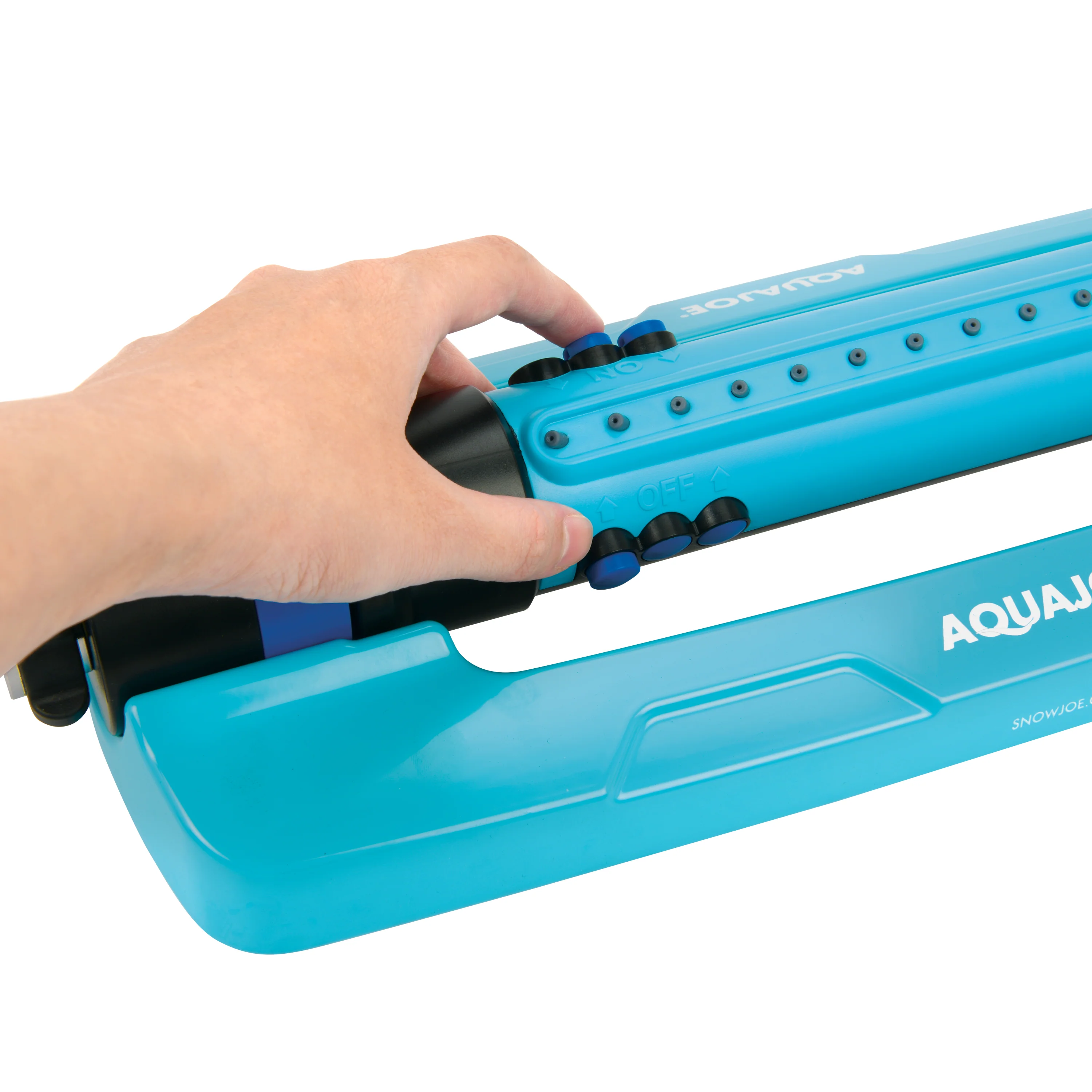 Aqua Joe AJ-OMS18-TRB Indestructible Metal Base Oscillating Sprinkler | Customizable Coverage | 4500 sq ft Max Coverage - Image 5