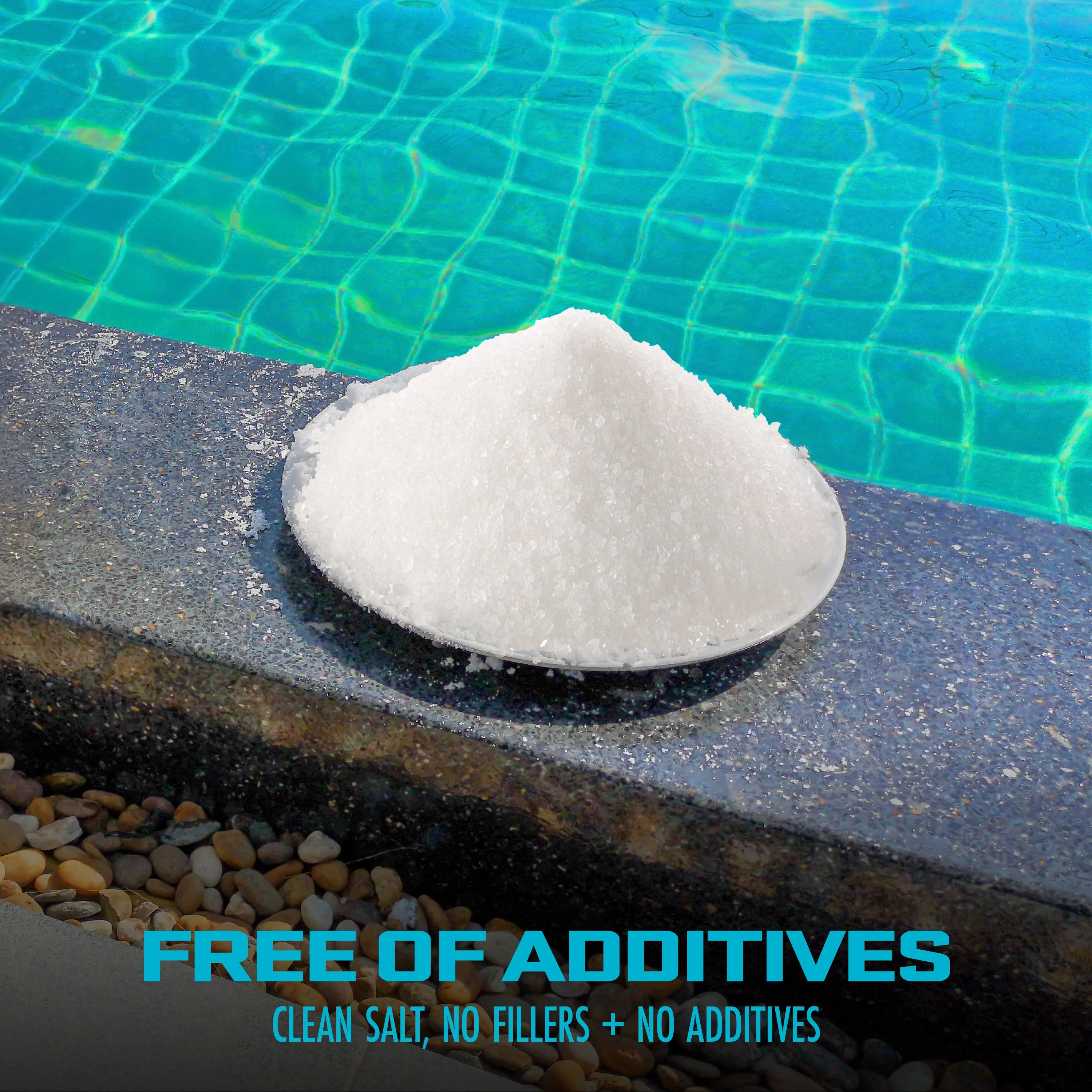 Aqua Joe Pool + Spa Salt | For Chlorine Generators | Fast Dissolving | 40-Lb. Bag - Image 7