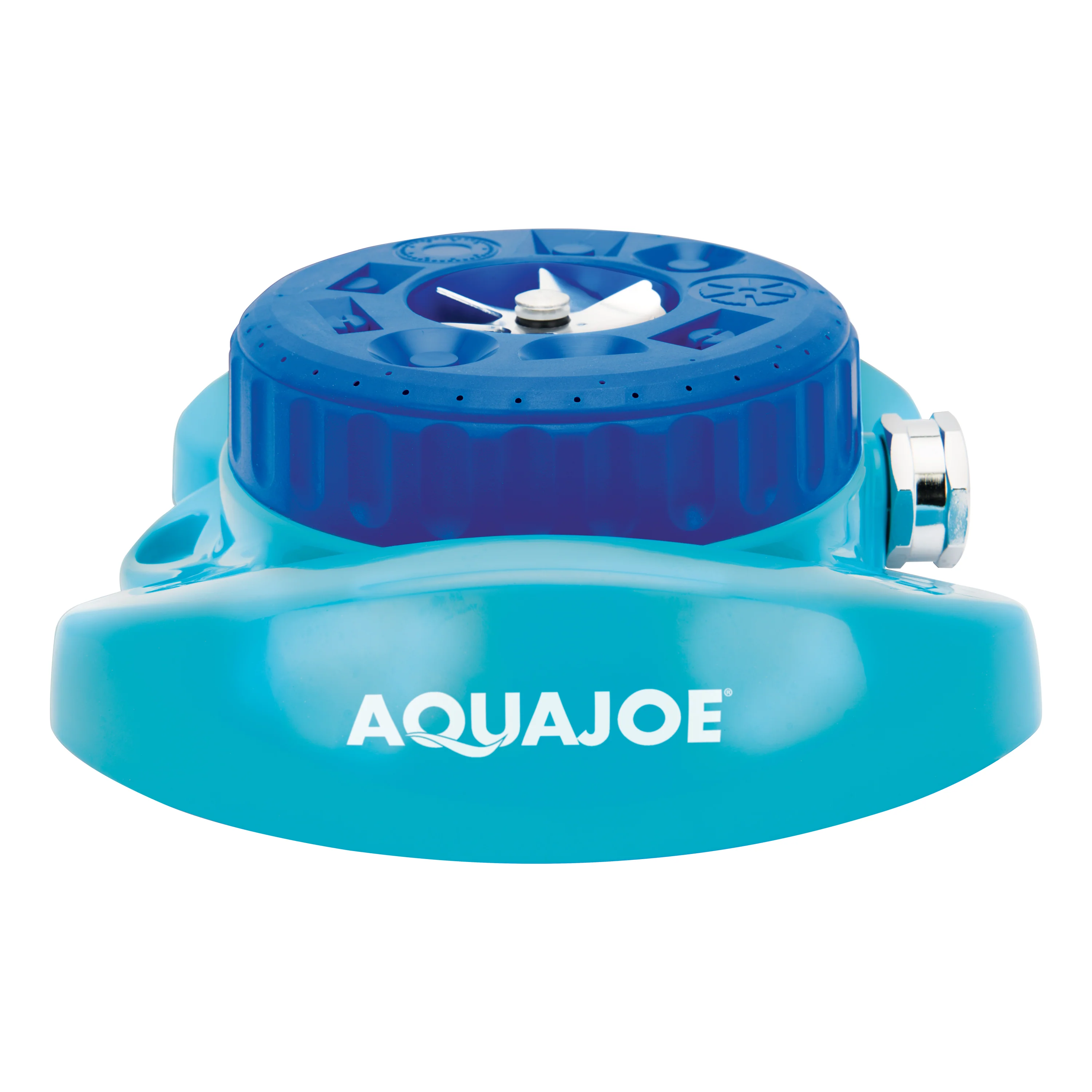 Aqua Joe AJ-TSSBM Indestructible Metal Turret Sprinkler | 9 Spray Patterns | 1,022 Sq. Ft. Max Coverage - Image 3