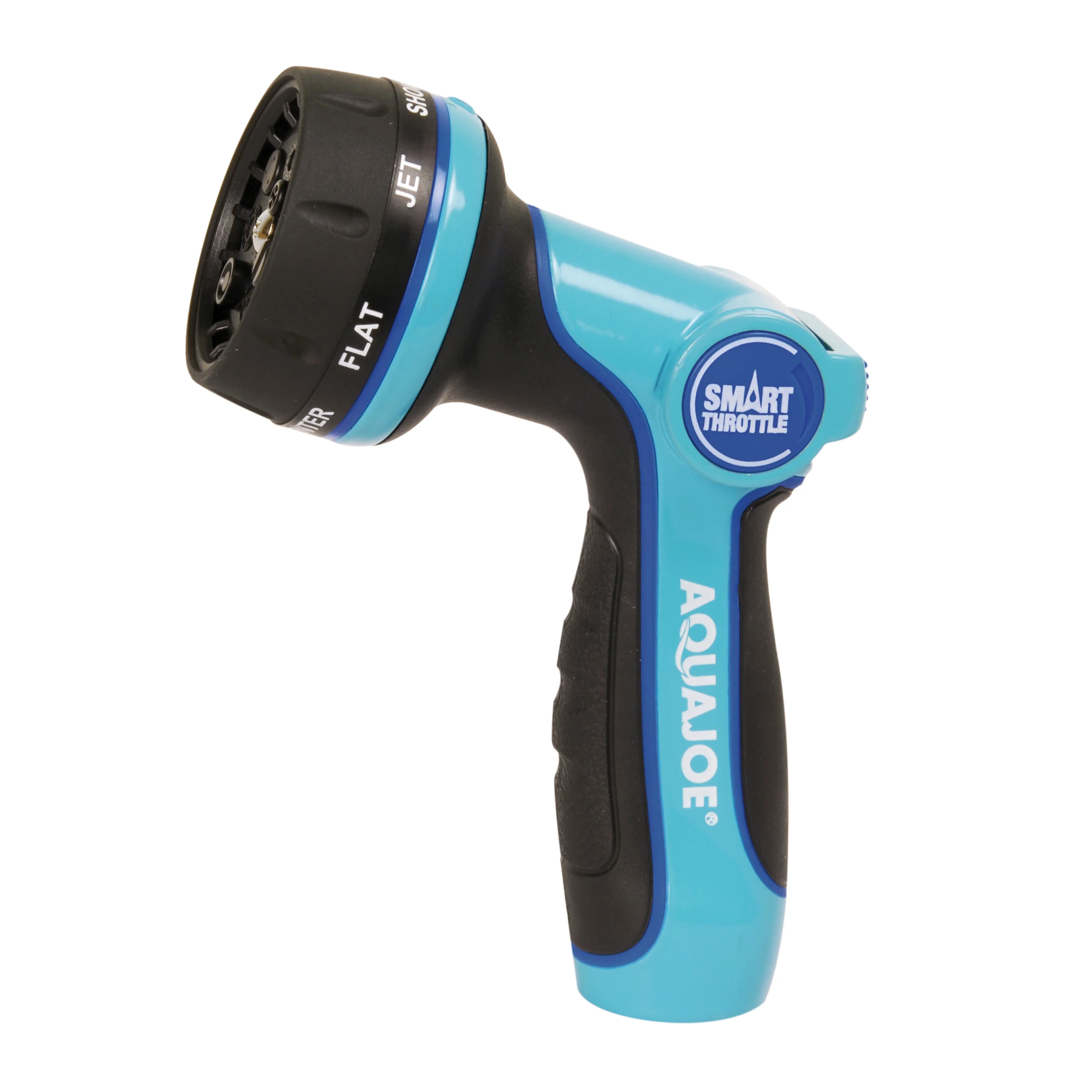 Aqua Joe Heavy-Duty Multi-Function Hose Nozzle W/ Smart Throttle | 7 Spray Patterns - Image 8