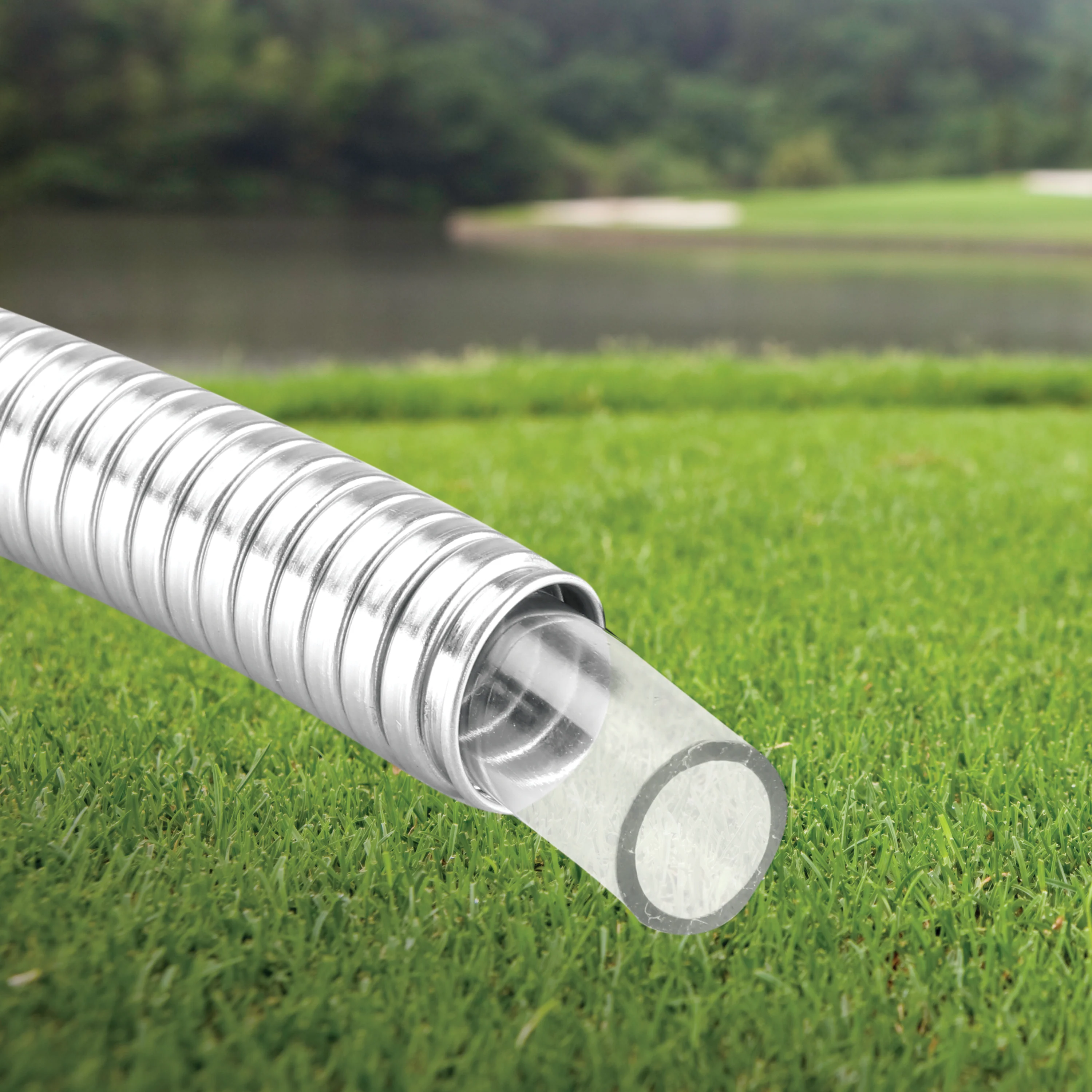 Aqua Joe Heavy-Duty Puncture Proof Metal Garden Hose | 50-Foot | 304-Stainless Steel | Spiral Constructed | 1/2-Inch Diameter - Image 14