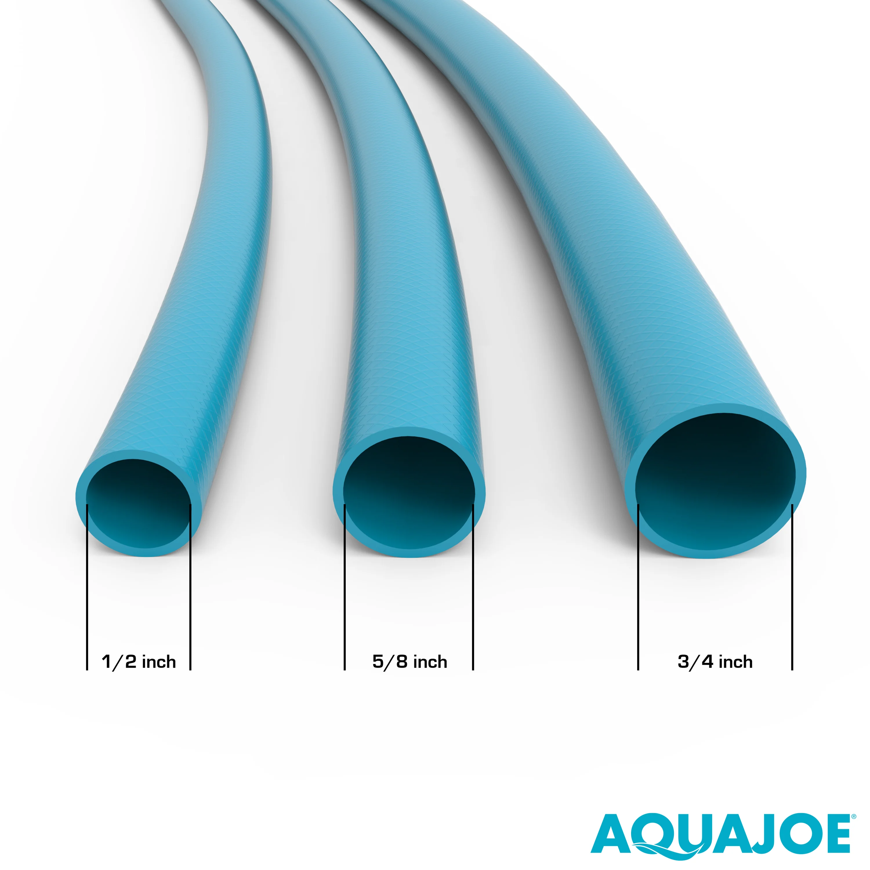 Aqua Joe Fiberjacket Brass Hose Nozzle Bundle | Includes 100-Foot Fiberjacket Hose and Brass Nozzles - Image 11