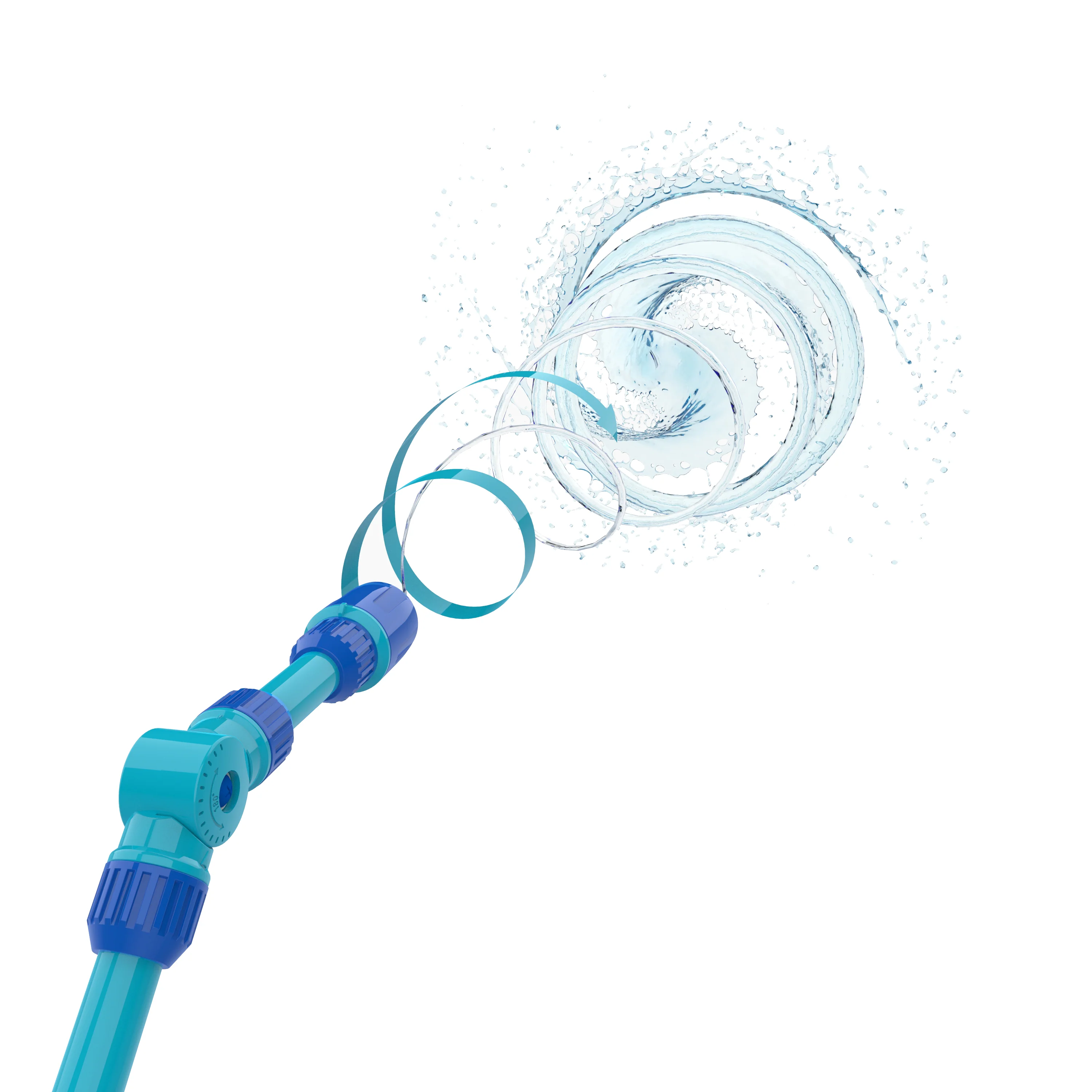 Aqua Joe Garden Watering Bundle | 75ft Hose + Watering Wand - Image 13