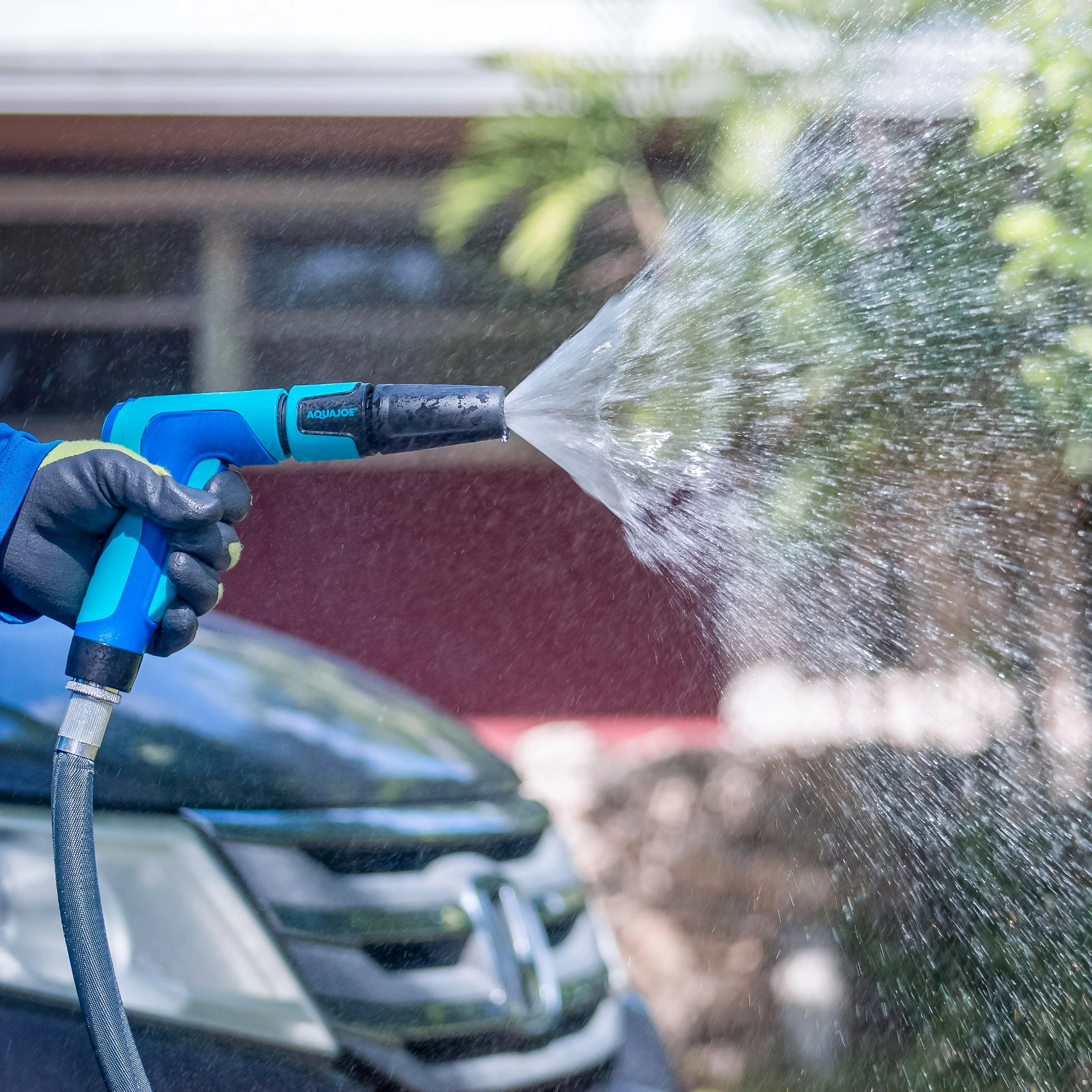 Aqua Joe Hose Powered Foamer Cannon Car Wash Kit | Includes Hose Powered Foam Cannon, 50-Foot PRO Hose, and Auto Foam Car Wash Soap - Image 11