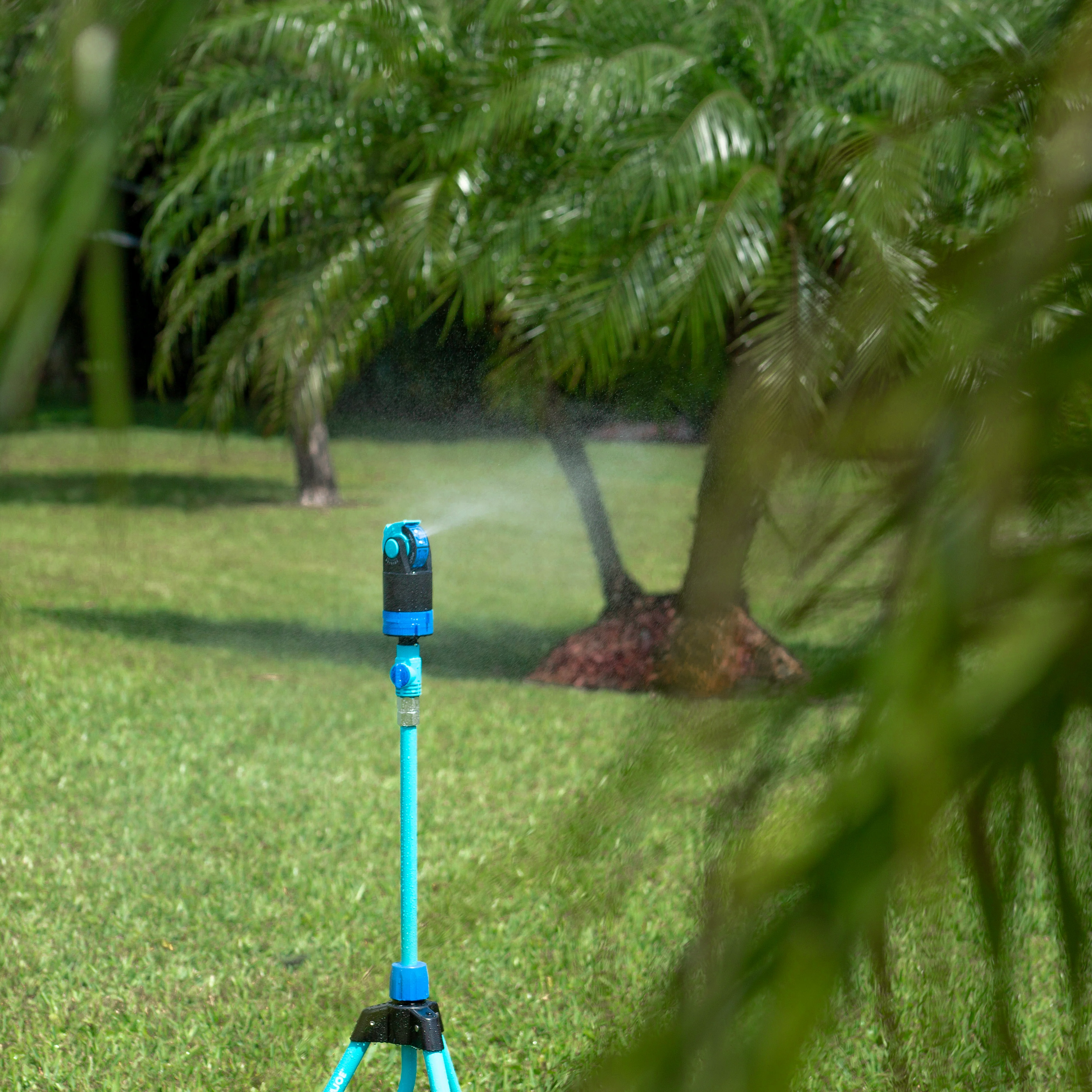 Aqua Joe Indestructible Watering Bundle | Includes Heavy Duty Stainless Steel Hose, Indestructible Multi-Function Nozzle, and Indestructible Tripod Sprinkler - Image 25