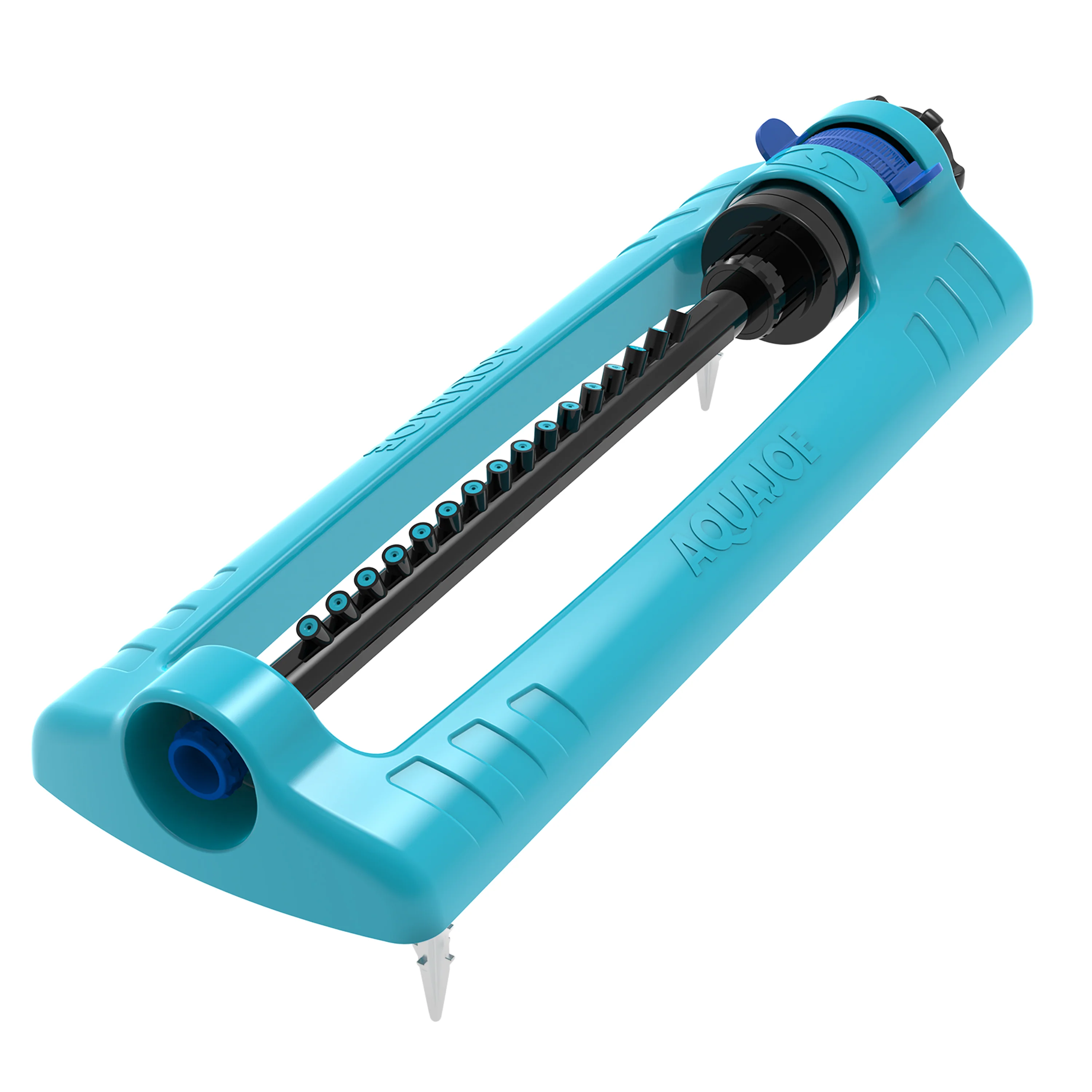 Aqua Joe Oscillating Sprinkler With Metal Ground Spike | Adjustable Spray Position | 3,400 Sq. Ft. Max Coverage - Image 11