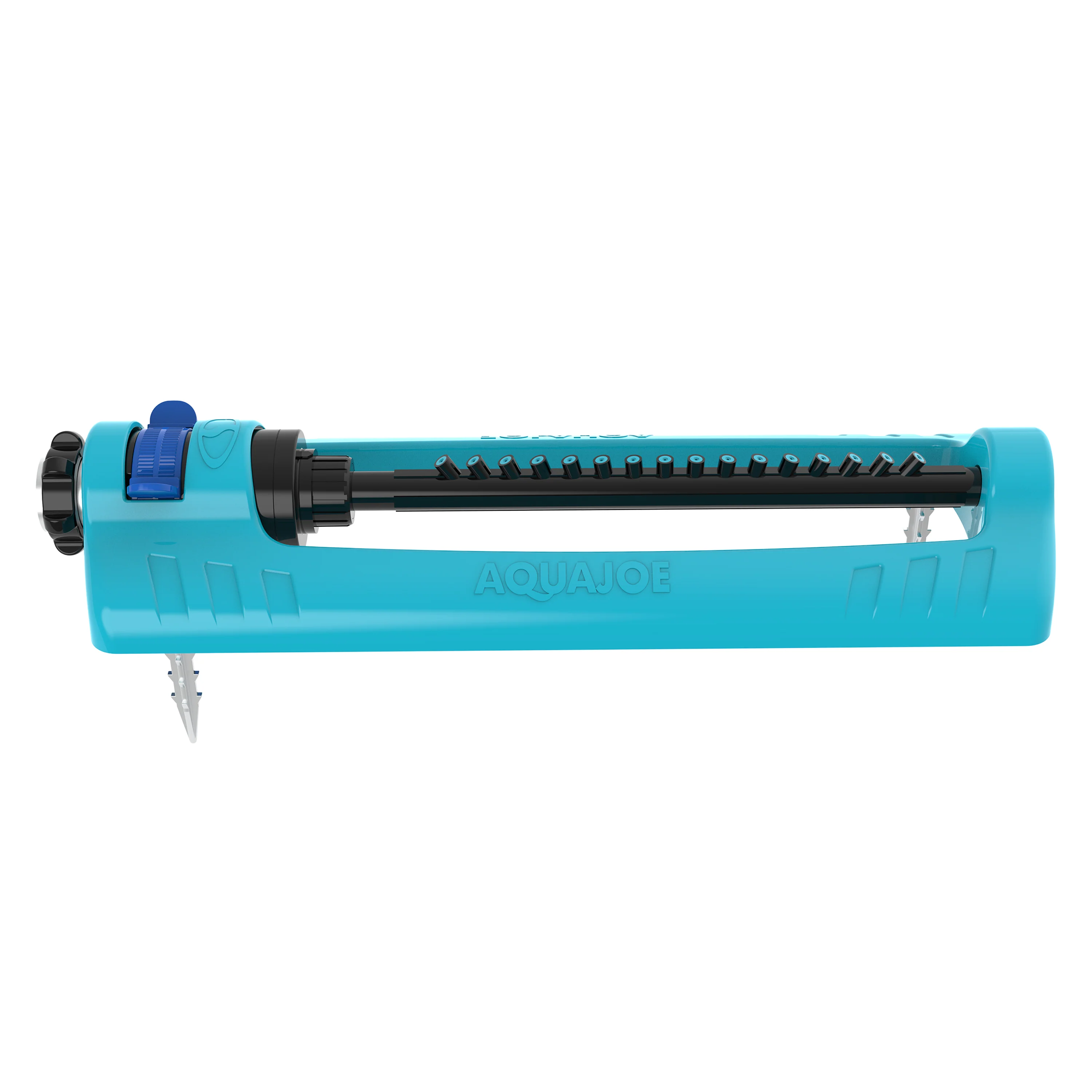 Aqua Joe Oscillating Sprinkler With Metal Ground Spike | Adjustable Spray Position | 3,400 Sq. Ft. Max Coverage - Image 9