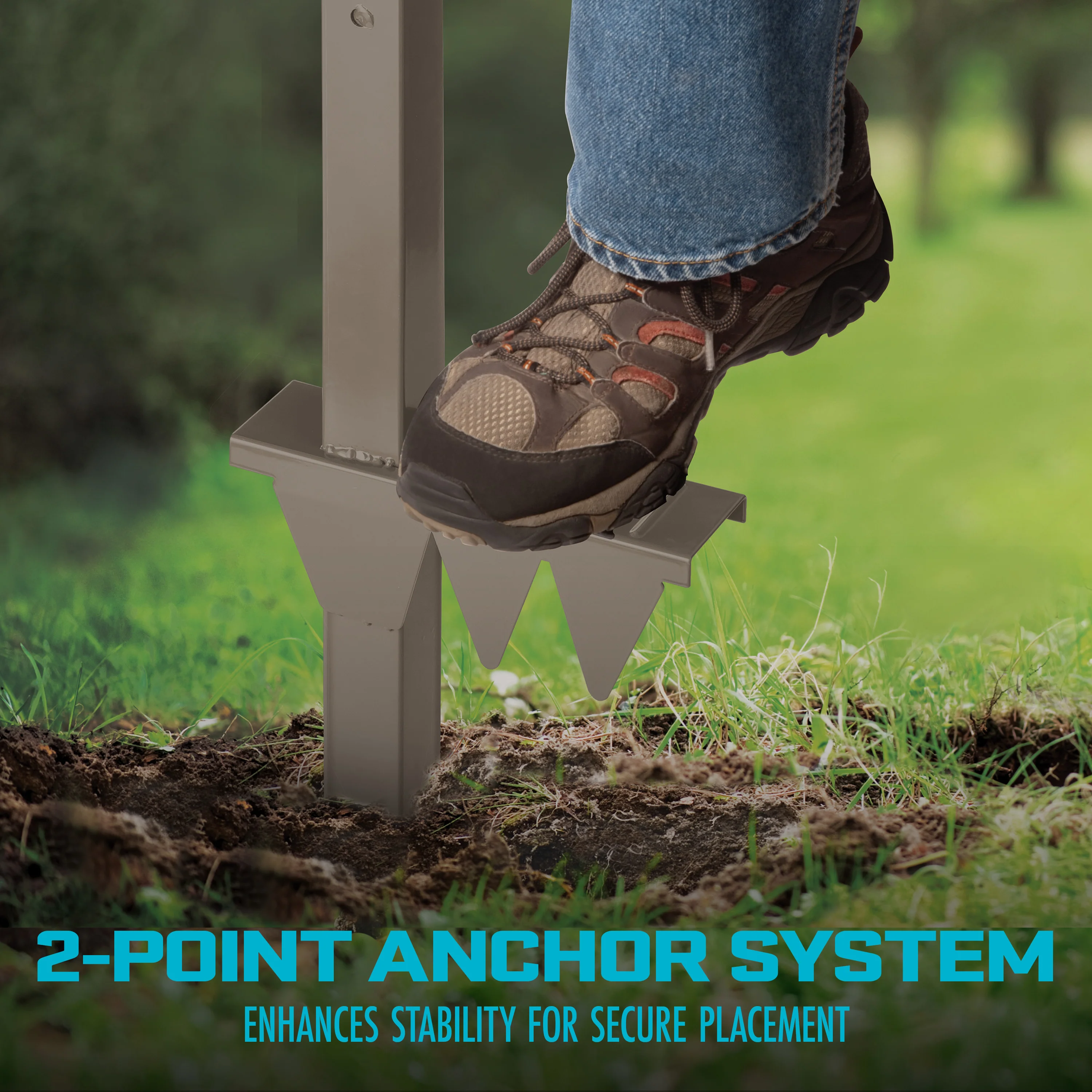 Aqua Joe SJ-SHSBB-TAN Garden Hose Stand W/ Brass Faucet | Stores Up To 125-ft (Tan) - Image 5