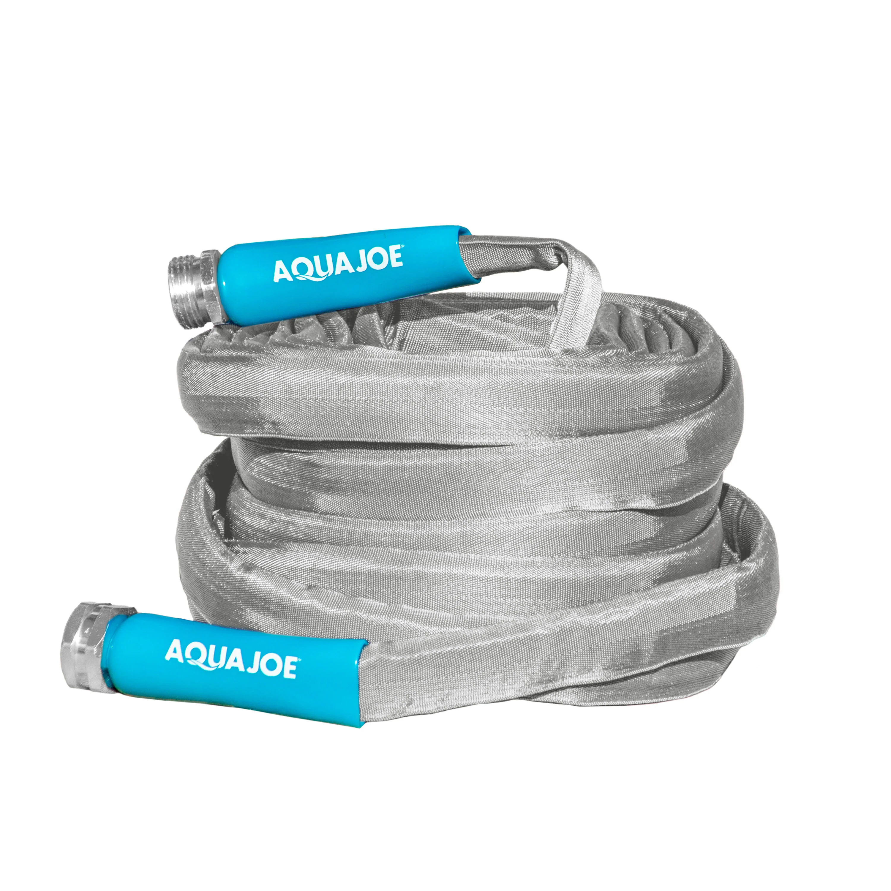 Aqua Joe Xtreme Ultra Flexible Non-Expanding Kink-Resistant FiberJacket Garden Hose | 50-Foot | 5/8-Inch Diameter - Image 9