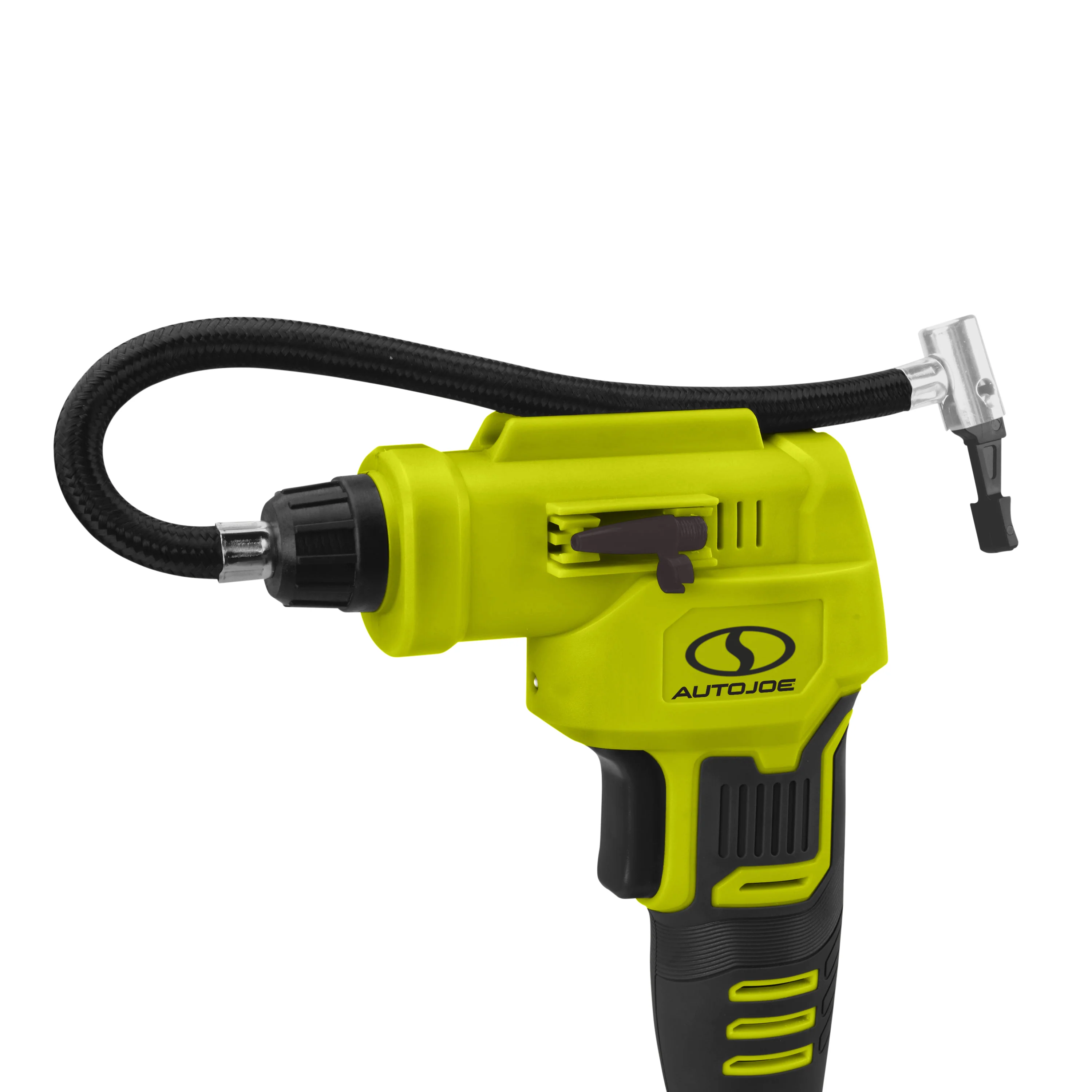 Auto Joe 24-Volt IONMAX Cordless Portable Air Compressor | Nozzle Adapters | Storage Bag | Tool Only - Image 4