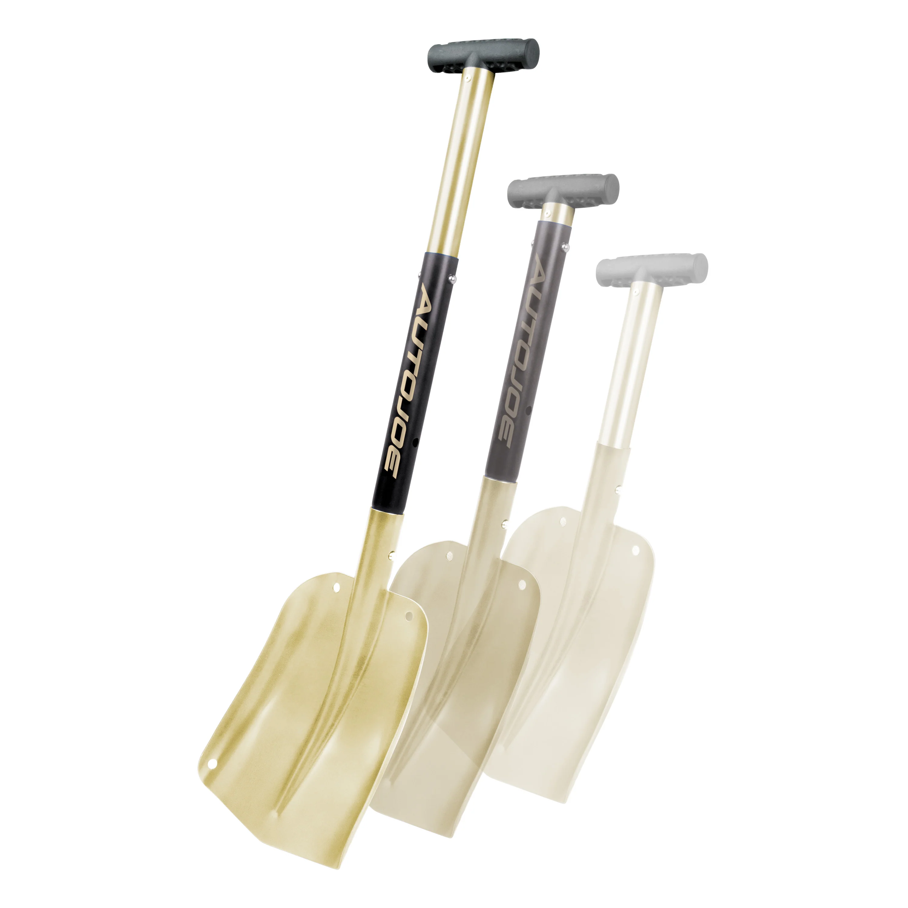 Auto Joe ATJ401M-GLD Compact Utility Shovel | 32-Inch | Aluminum | 3-Piece Smart Lock (Gold) - Image 4