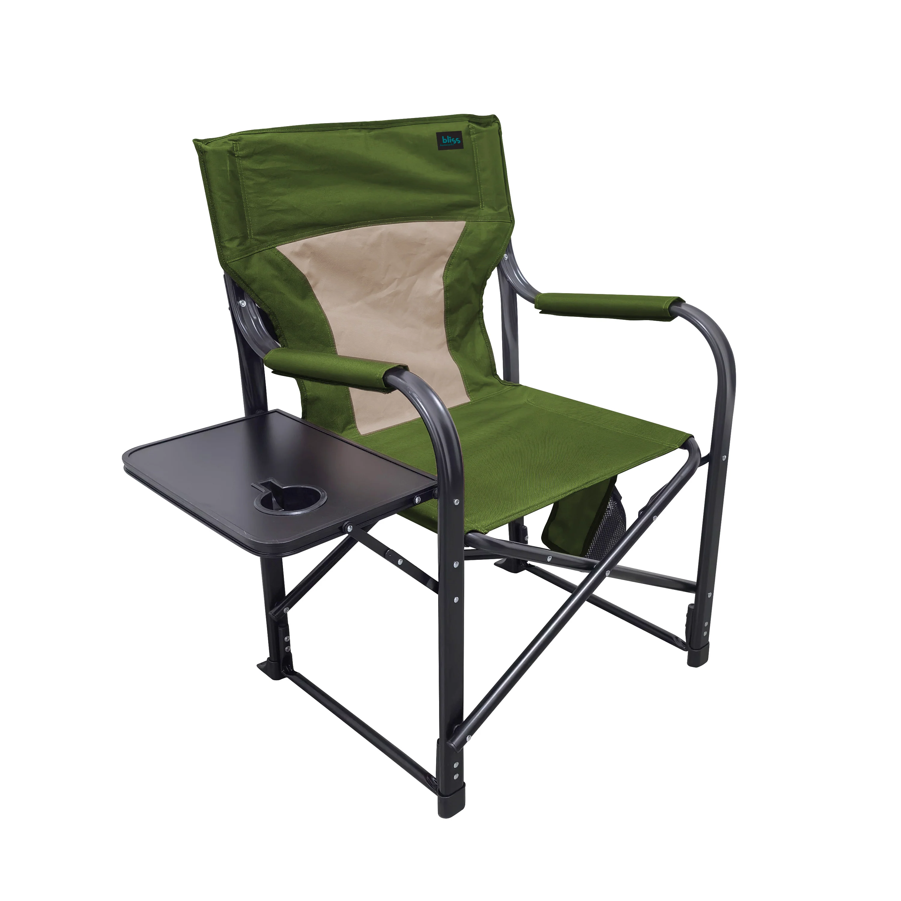 Bliss Hammocks 24-Volt Heated Directors Seat | 21-in Wide | 3 Temp Settings | 2.0-Ah Battery + Charger (Green) - Image 8