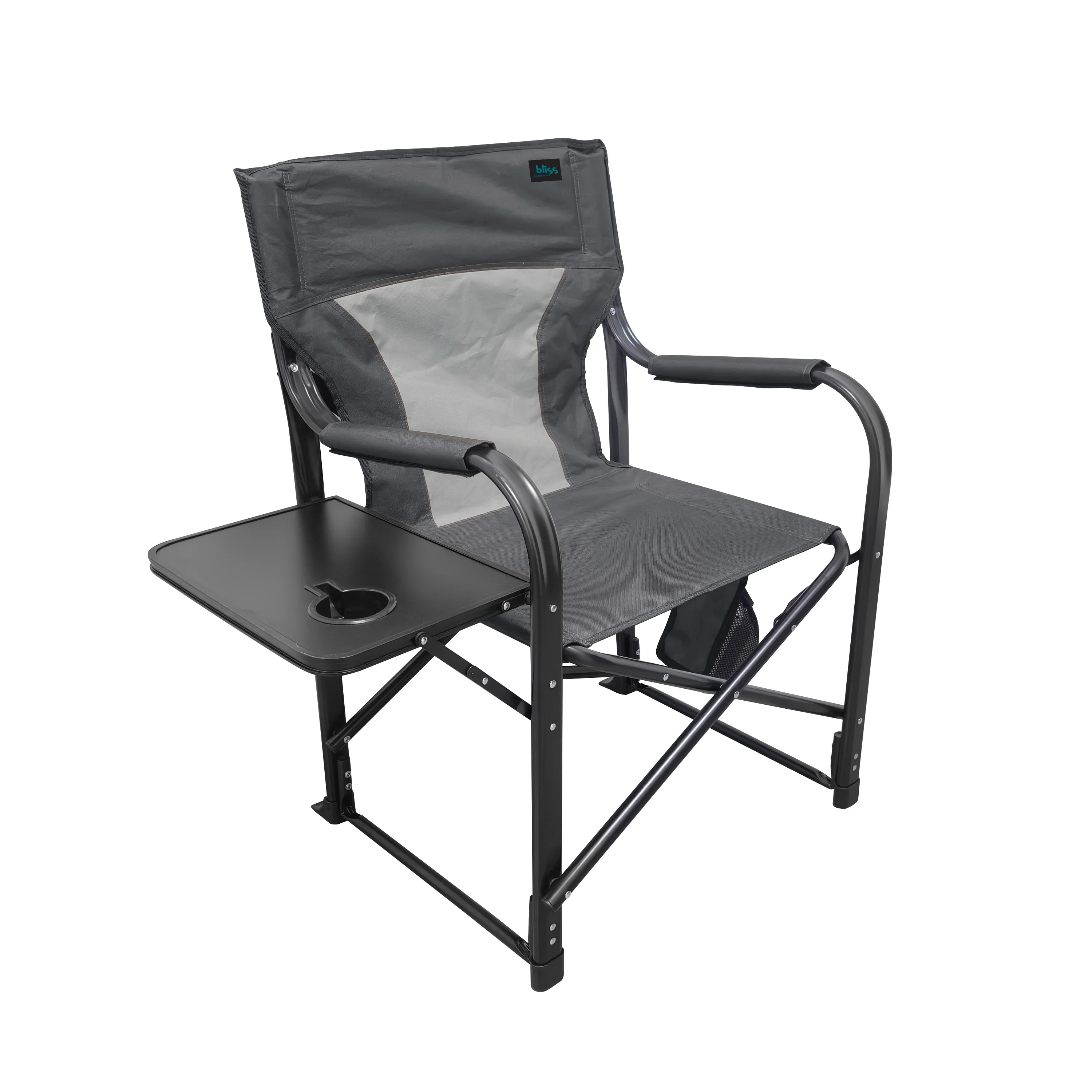 Bliss Hammocks 24-Volt Heated Directors Seat | 21-in Wide | 3 Temp Settings | 2.0-Ah Battery + Charger (Gray) - Image 8