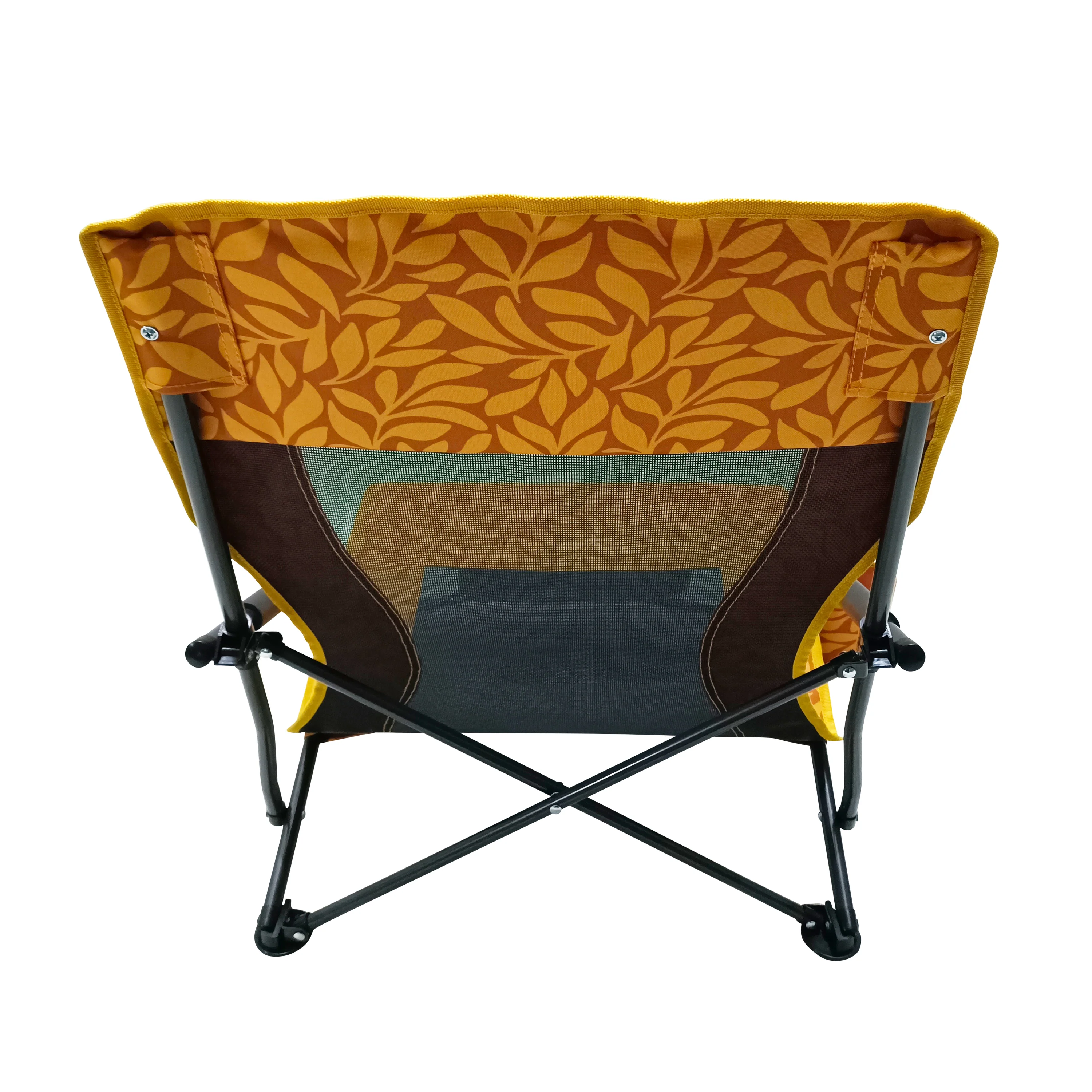 Bliss Hammocks BBC-353-AL Collapsible Beach Chair W/ Cup Holder | Storage Bag Included | 275 Lb. Capacity (Amber Leaf) - Image 8