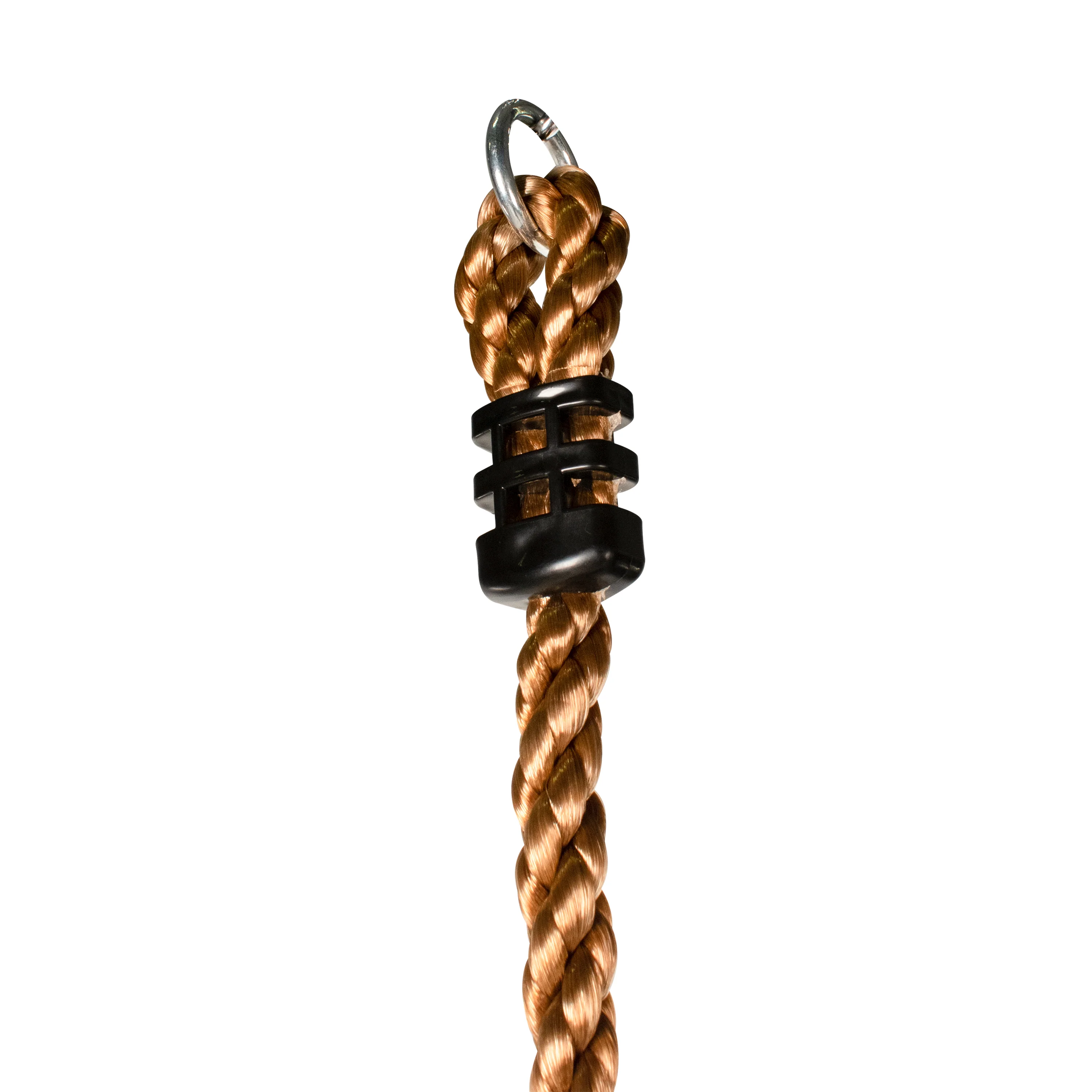 Bliss Outdoors BH-318S Rope Climber Swing W/ Carabiner & Tree Strap | 6.5-Foot Rope | 250 Lb. Capacity - Image 9