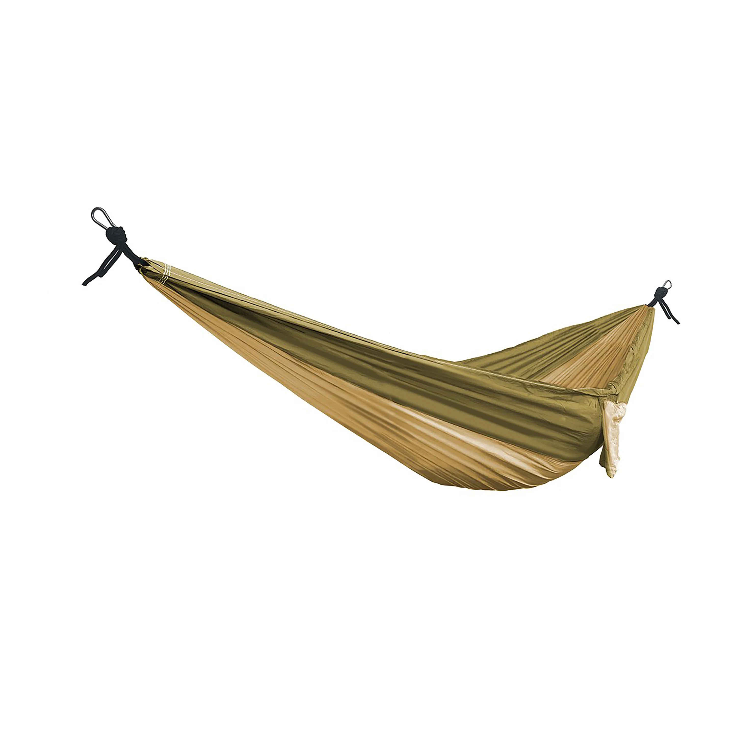 Bliss Hammocks BH-406ST-DS Hammock in a Bag W/ Carabiners & Tree Straps | 54-in. Wide | Weather Resistant | 350 Lb. Capacity (Desert Storm) - Image 3