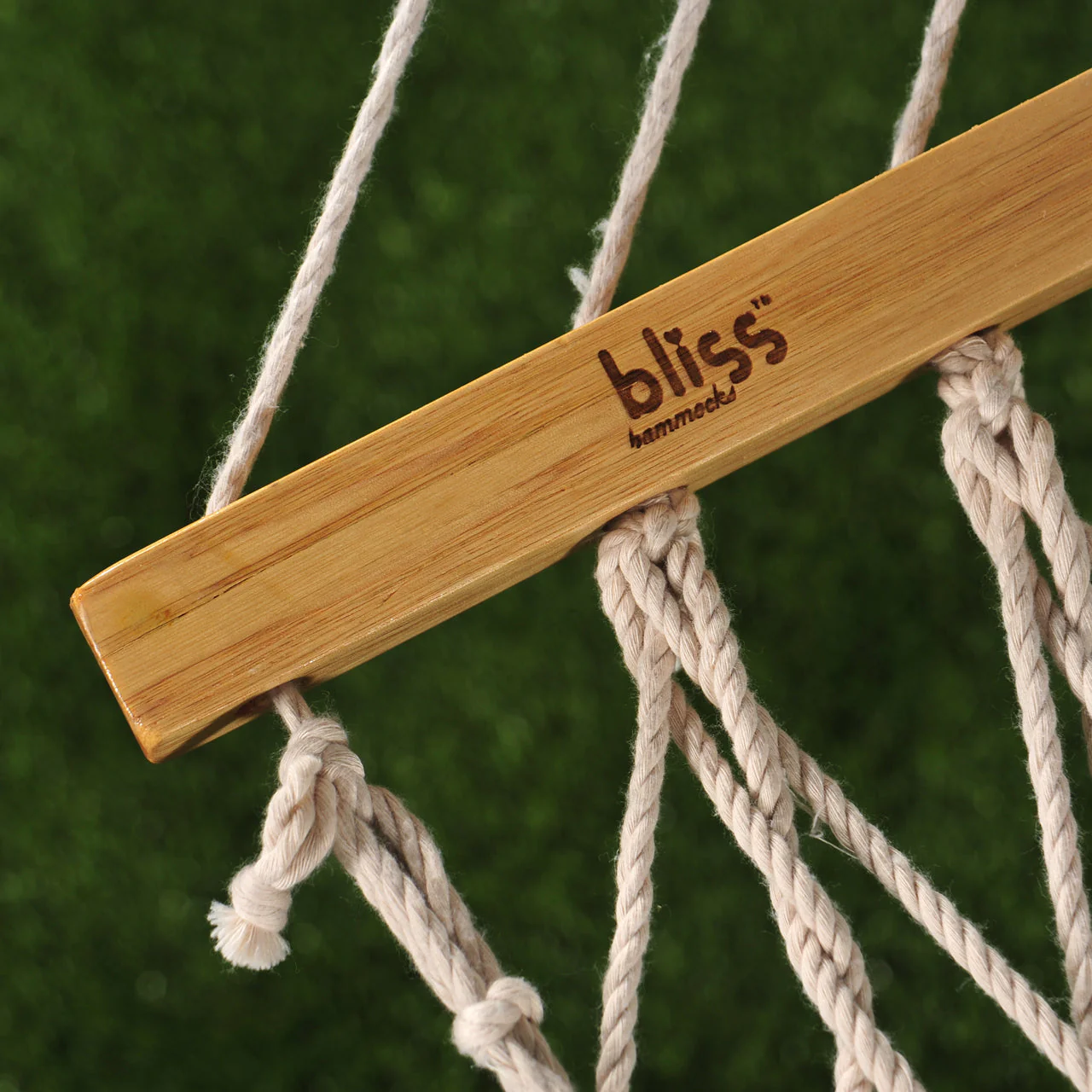 Bliss Hammocks BH-411 Classic 2-Person Rope Hammock W/ Spreader Bars & Hanging Hardware | 60-in. Wide | 450 Lb. Capacity - Image 9