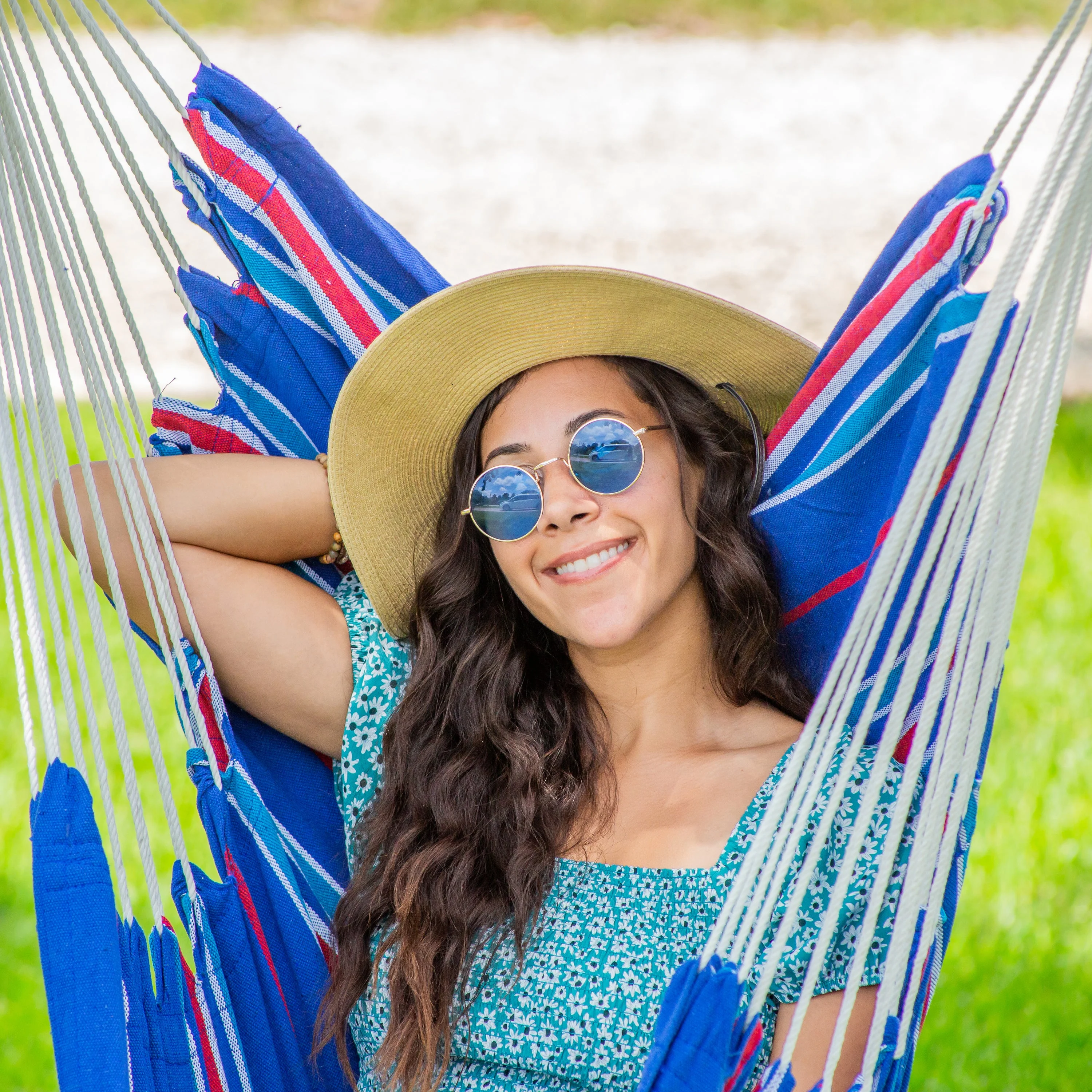 Bliss Hammocks WM-412F_2 Fabric Hammock Chair W/ Spreader Bar | 250 Lb. Weight Capacity - Image 10