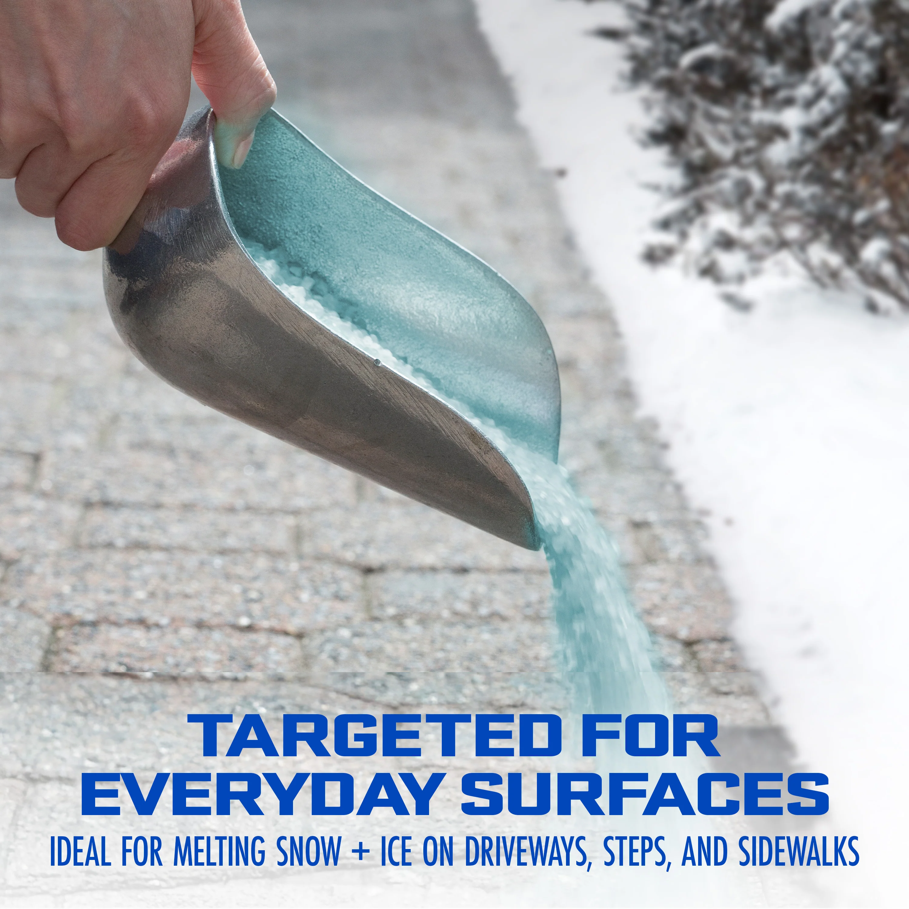Blue Heat Calcium Blend Ice and Snow Melt + Deicer W/ Heat Generating Pellets | 20 Lb. Bag | Works to -25°F - Image 6