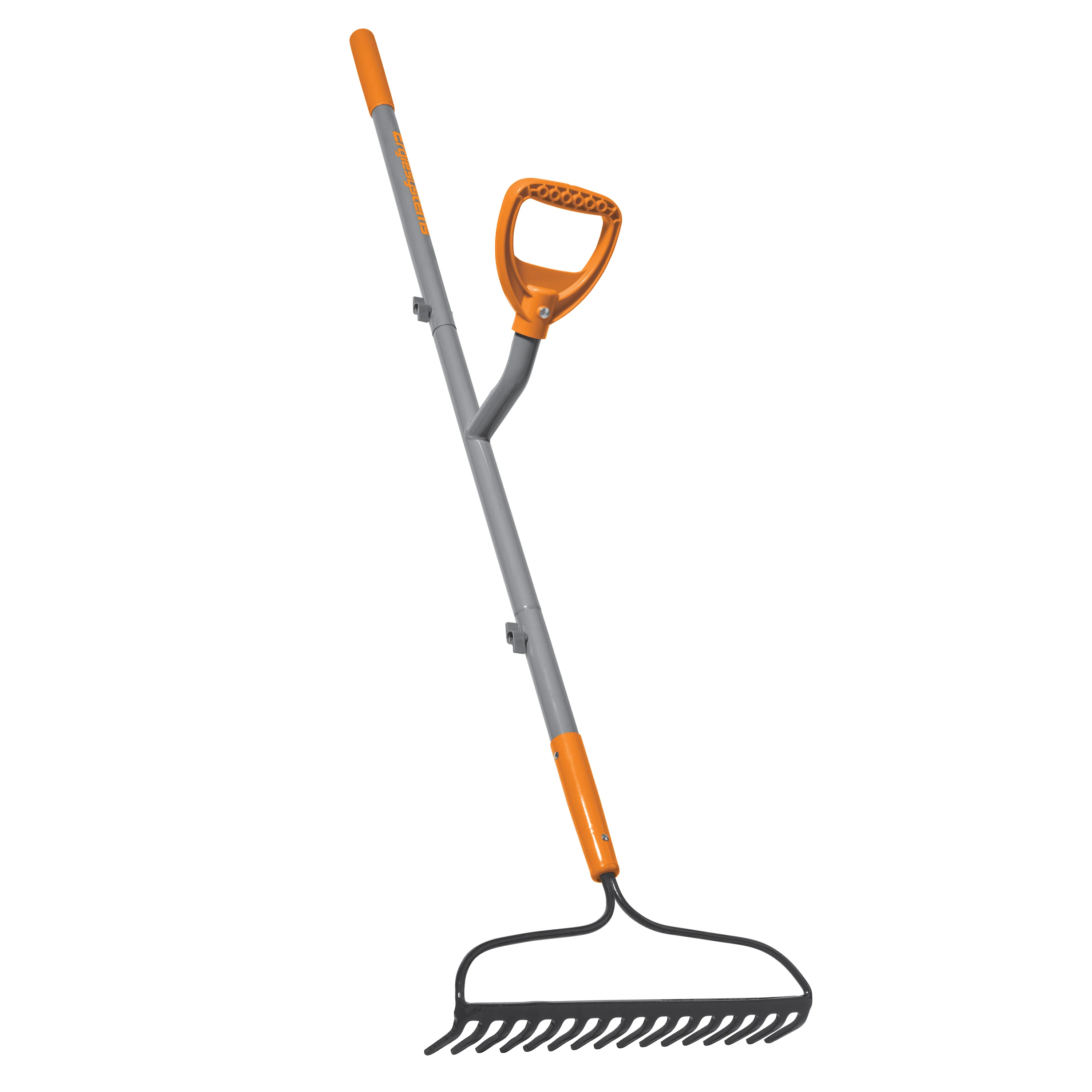 Ergie Systems Steel Shaft Strain Reducing Bow Rake | 55-Inch | 16-Tine - Image 7
