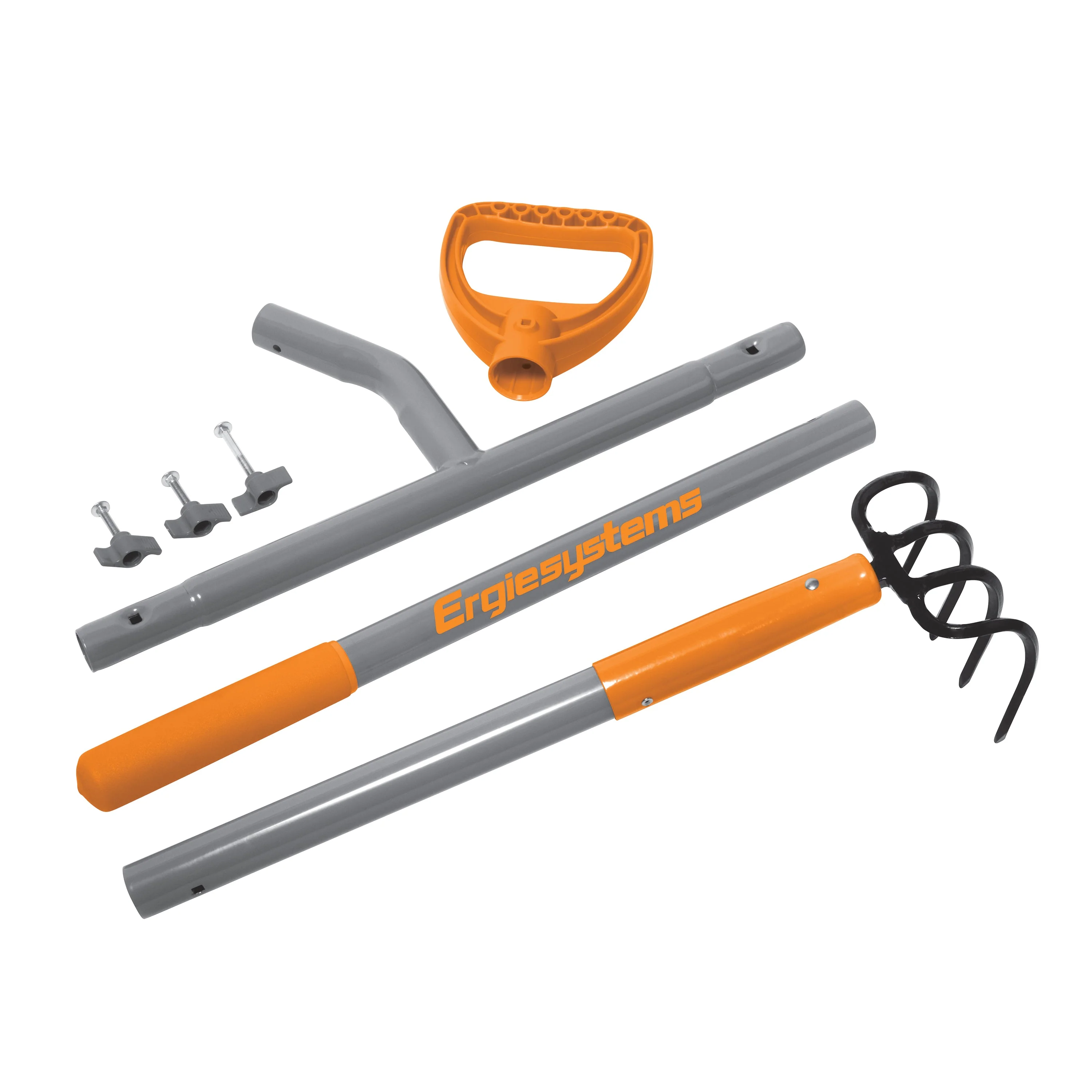 Ergie Systems Steel Shaft Garden Soil Cultivator | 54-Inch | 4 Tines - Image 14