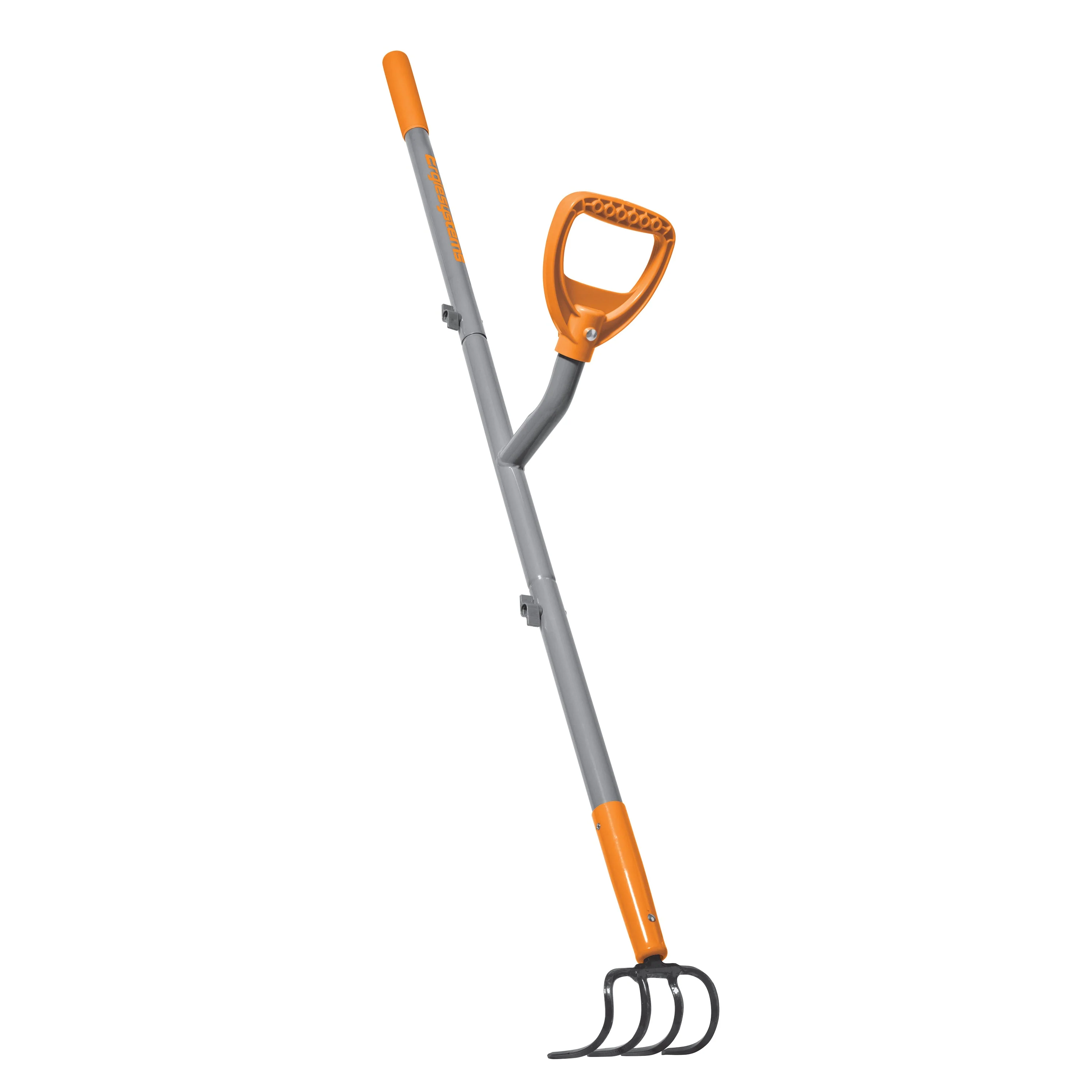 Ergie Systems Steel Shaft Garden Soil Cultivator | 54-Inch | 4 Tines - Image 8