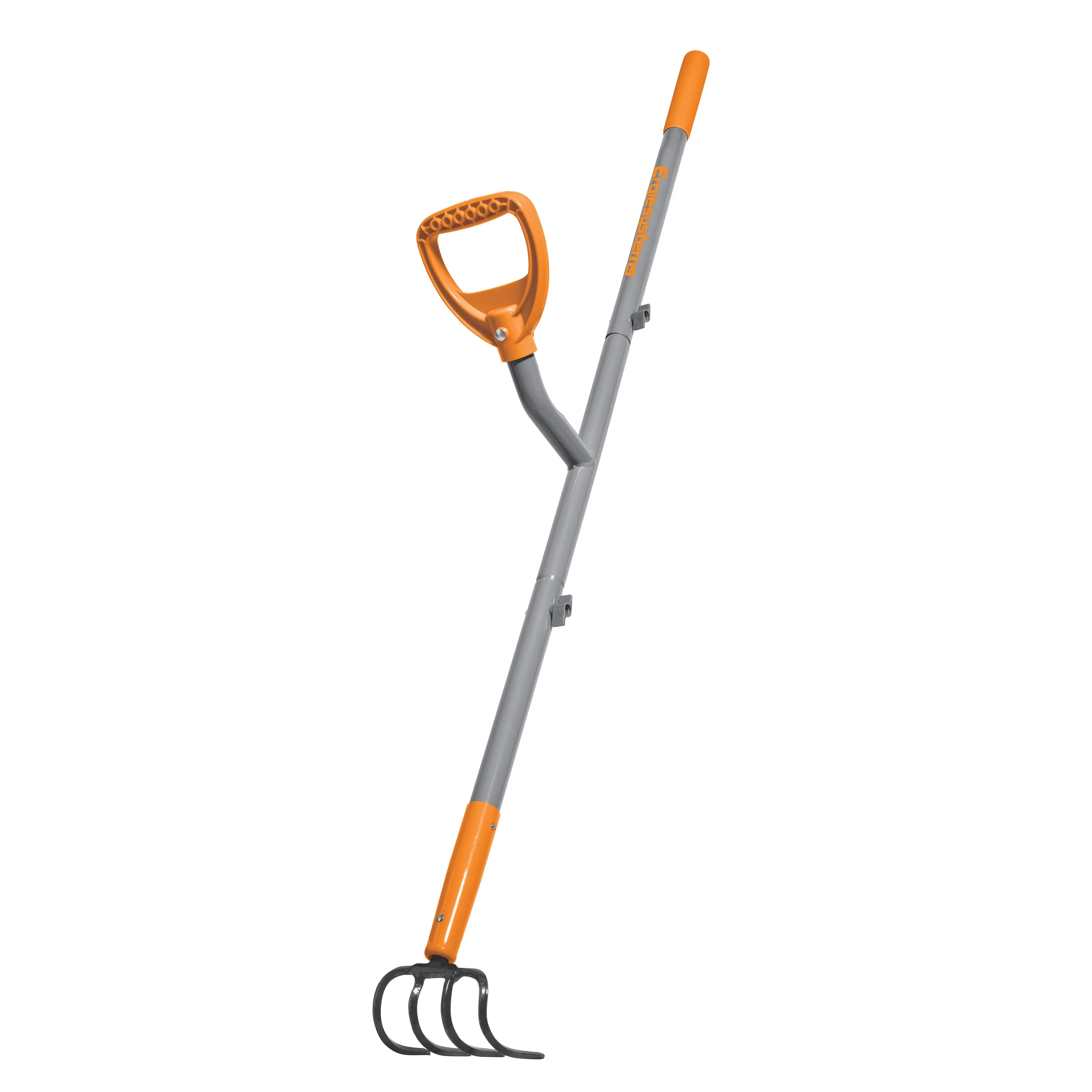 Ergie Systems Steel Shaft Garden Soil Cultivator | 54-Inch | 4 Tines - Image 9