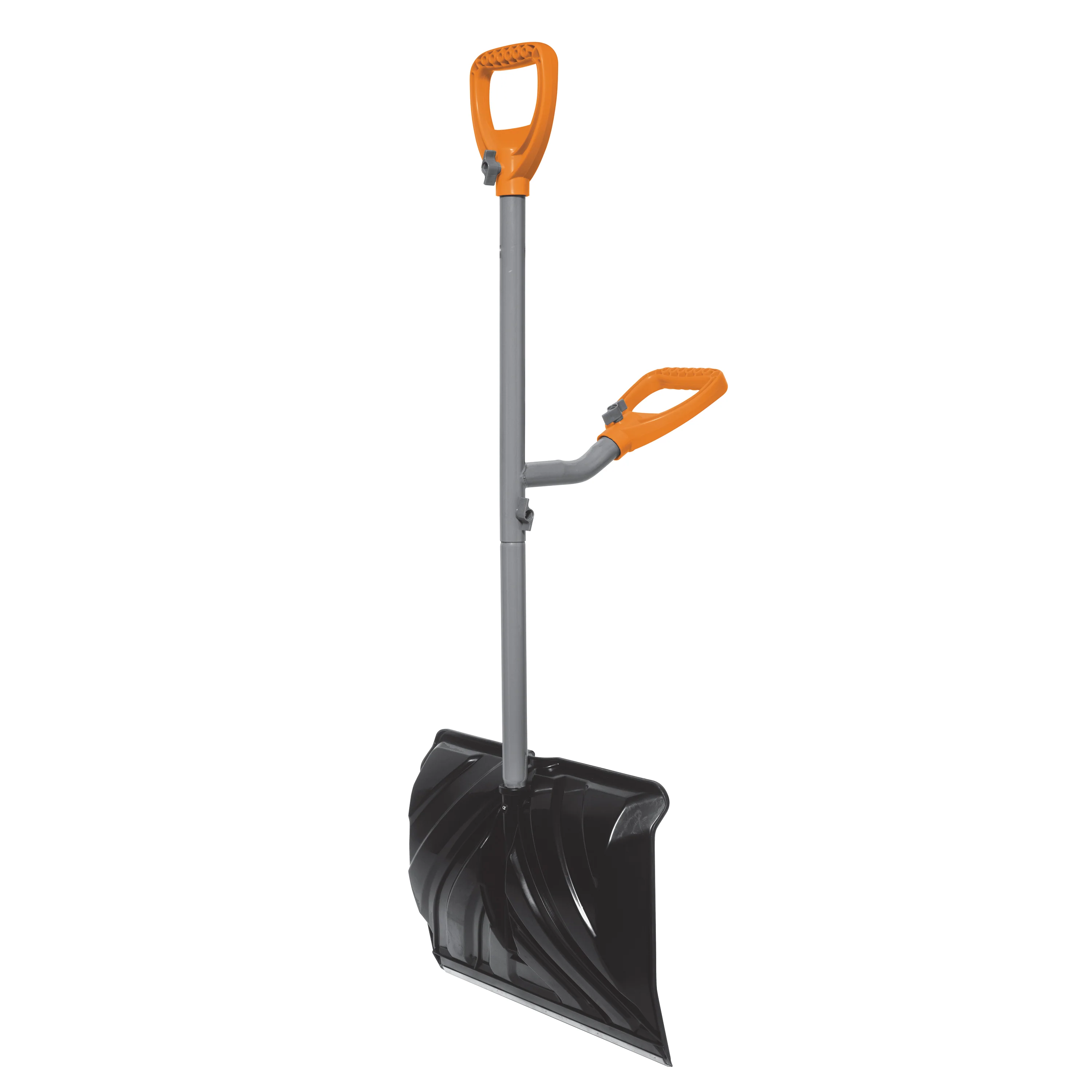 Ergie Systems Steel Shaft Impact Resistant Snow Shovel | 18-Inch Shovel | 34.5-Inch Shaft | Push/Scoop Combination Blade - Image 14