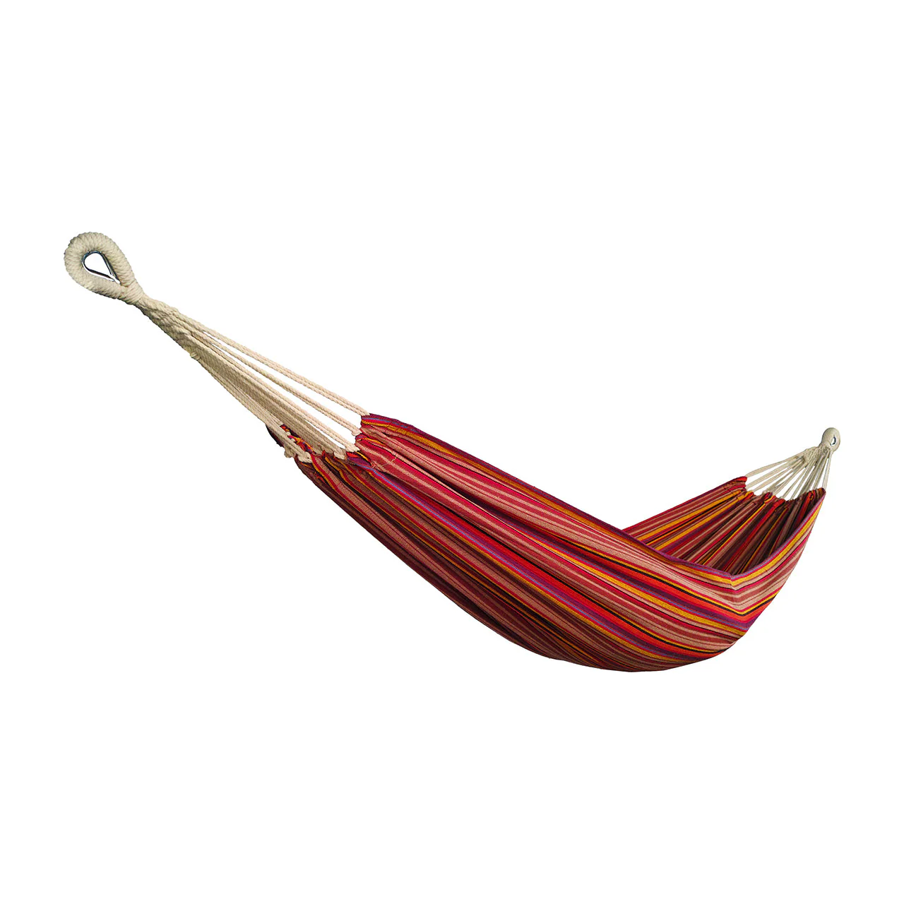 Bliss Hammocks BH-400-TA Hammock in a Bag w/ Rope loops & Hanging Hardware | 40-in. Wide | 220 Lb. Capacity (Toasted Almond) - Image 2