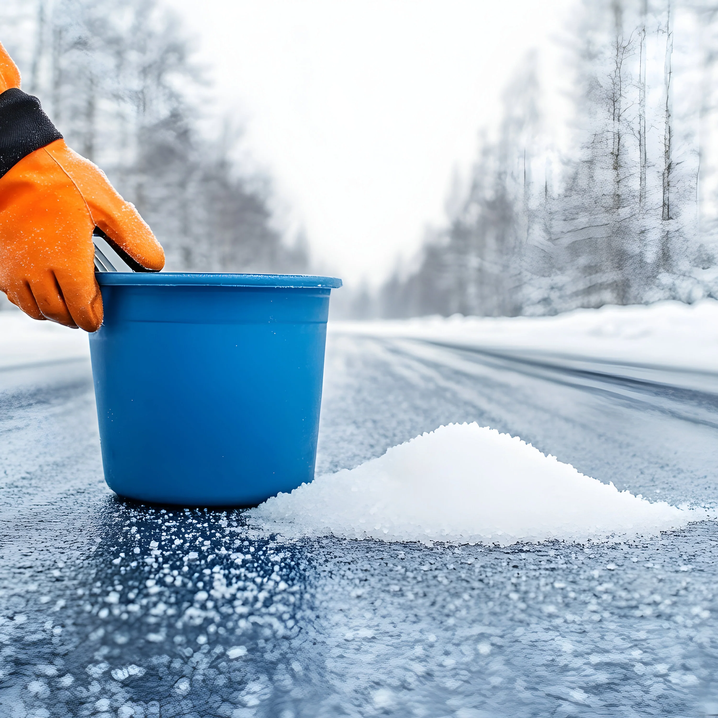 Pellets of Fire Calcium Chloride Ice and Snow Melt + Deicer | 50 Lb. Bag | Works to -25°F - Image 8