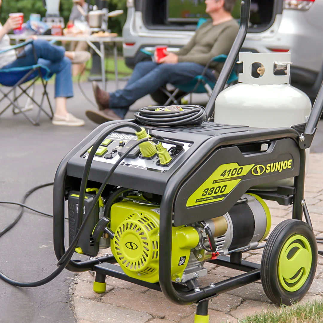 Power Joe Portable Propane Generator | Push-Button Electric + Recoil Start | Power Cooling System | 4100 Starting Watt | 3300 Running Watt | W/ Cover, Extension Cord, Magnetic DipStick, 24V 2.0-Ah Battery and Charger - Image 18