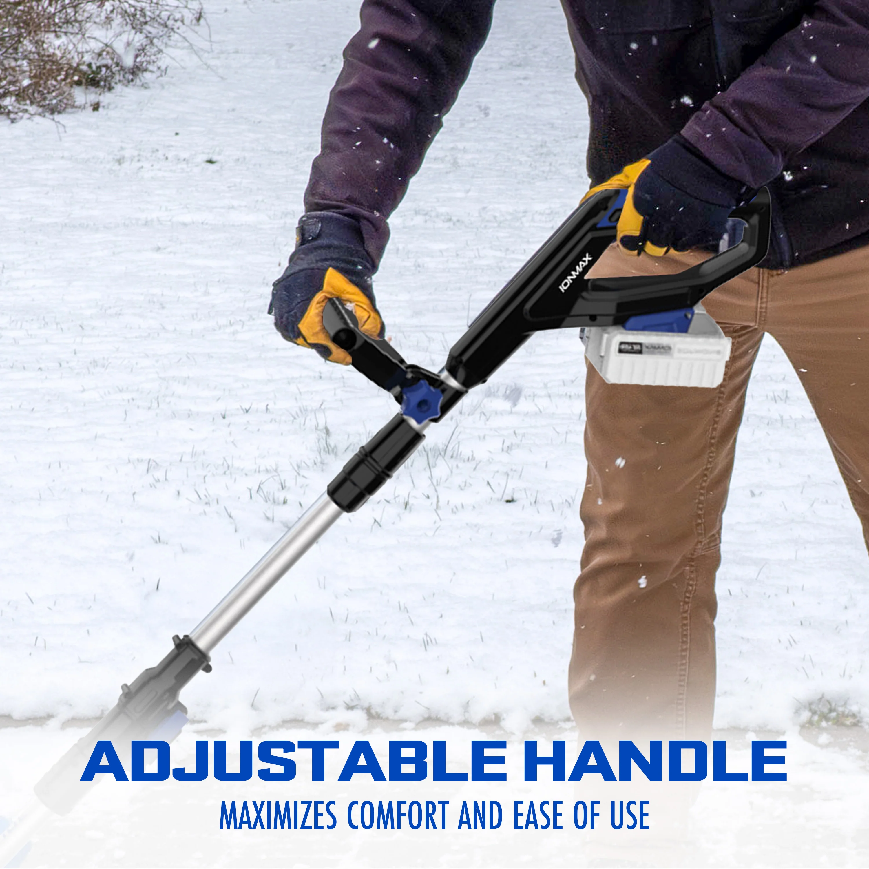 Snow Joe 24-Volt* IONMAX Cordless Snow Shovel Kit | 10-Inch | W/ 5.0-Ah Battery + Charger - Image 5