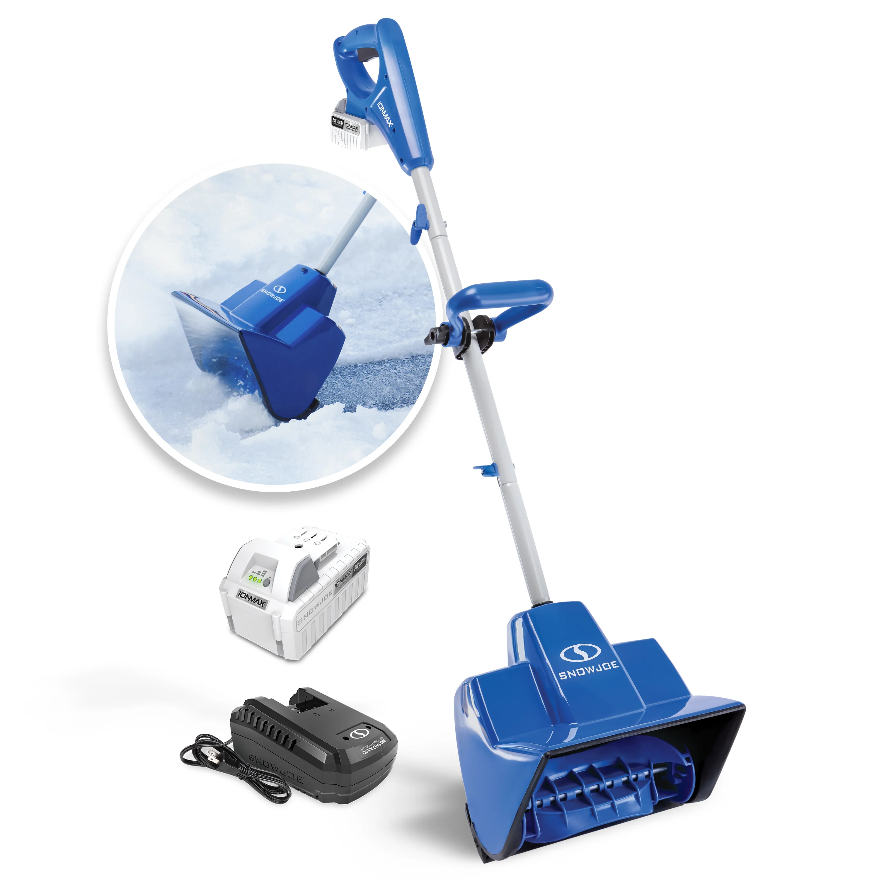Snow Joe 24-Volt* IONMAX Cordless Snow Shovel Kit | 11-inch | W/ 5.0-Ah Battery + Charger