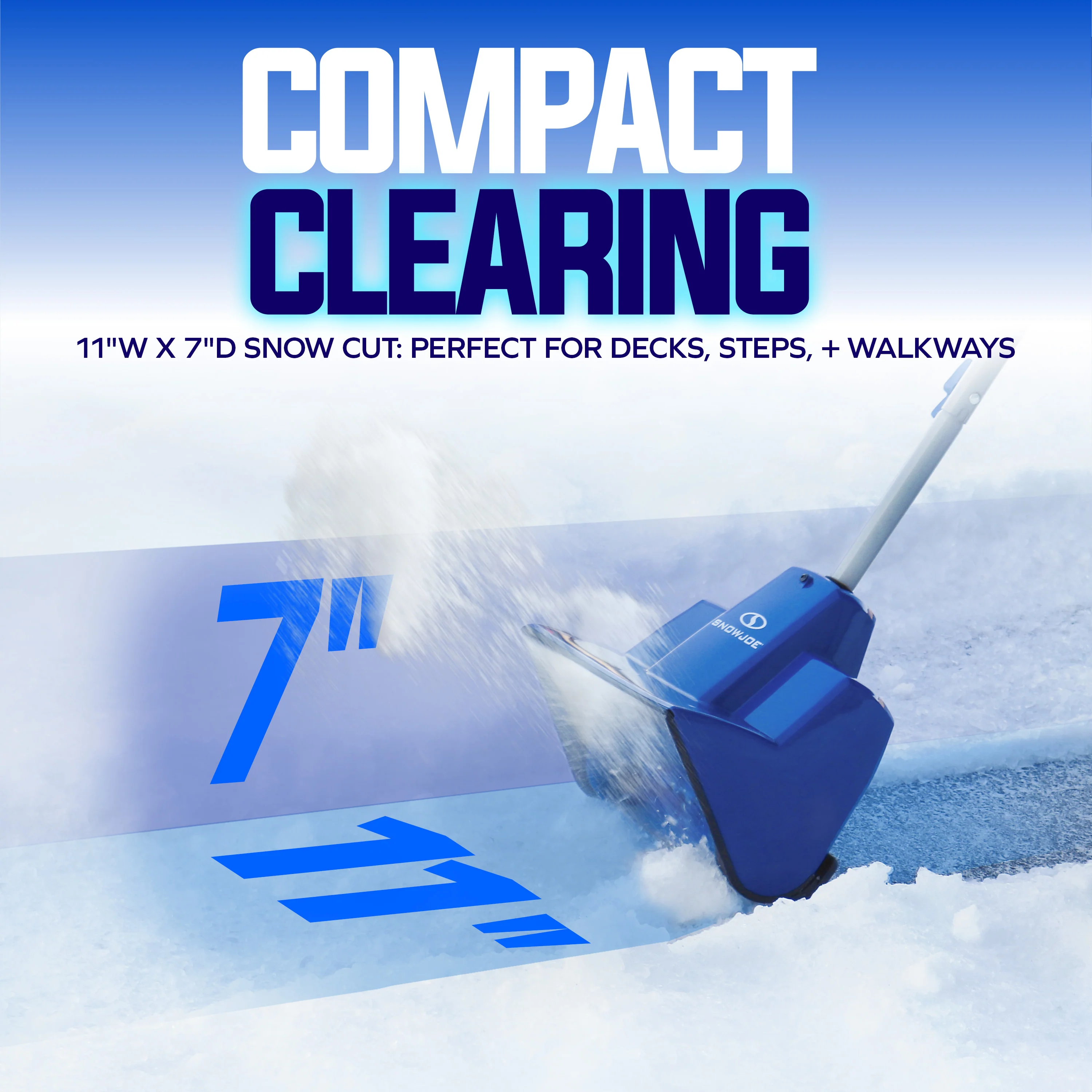 Snow Joe 24-Volt* IONMAX Cordless Snow Shovel Kit | 11-inch | W/ 5.0-Ah Battery + Charger - Image 6