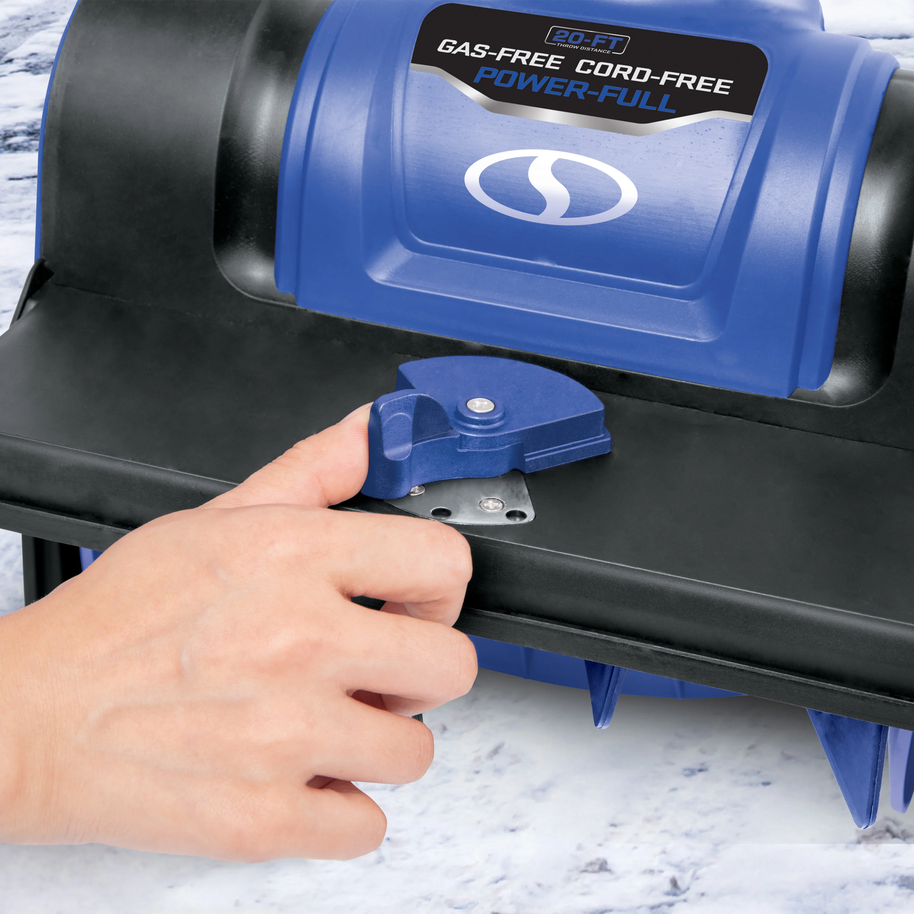 Snow Joe 24V-SS12-BDL 24-Volt* IONMAX Cordless Snow Shovel Bundle | W/ 4.0-Ah Battery, Charger, Cover, and Ice Scraper Glove - Image 5