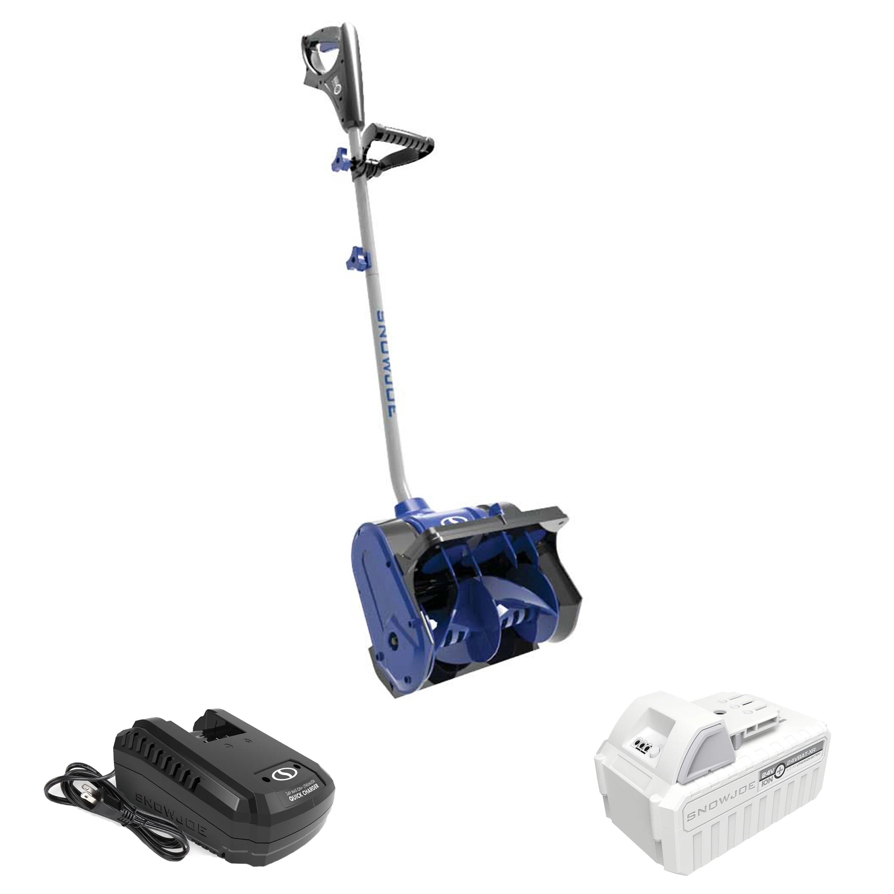 Snow Joe 24V-SS12-XR 24-Volt* IONMAX Cordless Snow Shovel Kit | 12-inch (Blue) - Image 2
