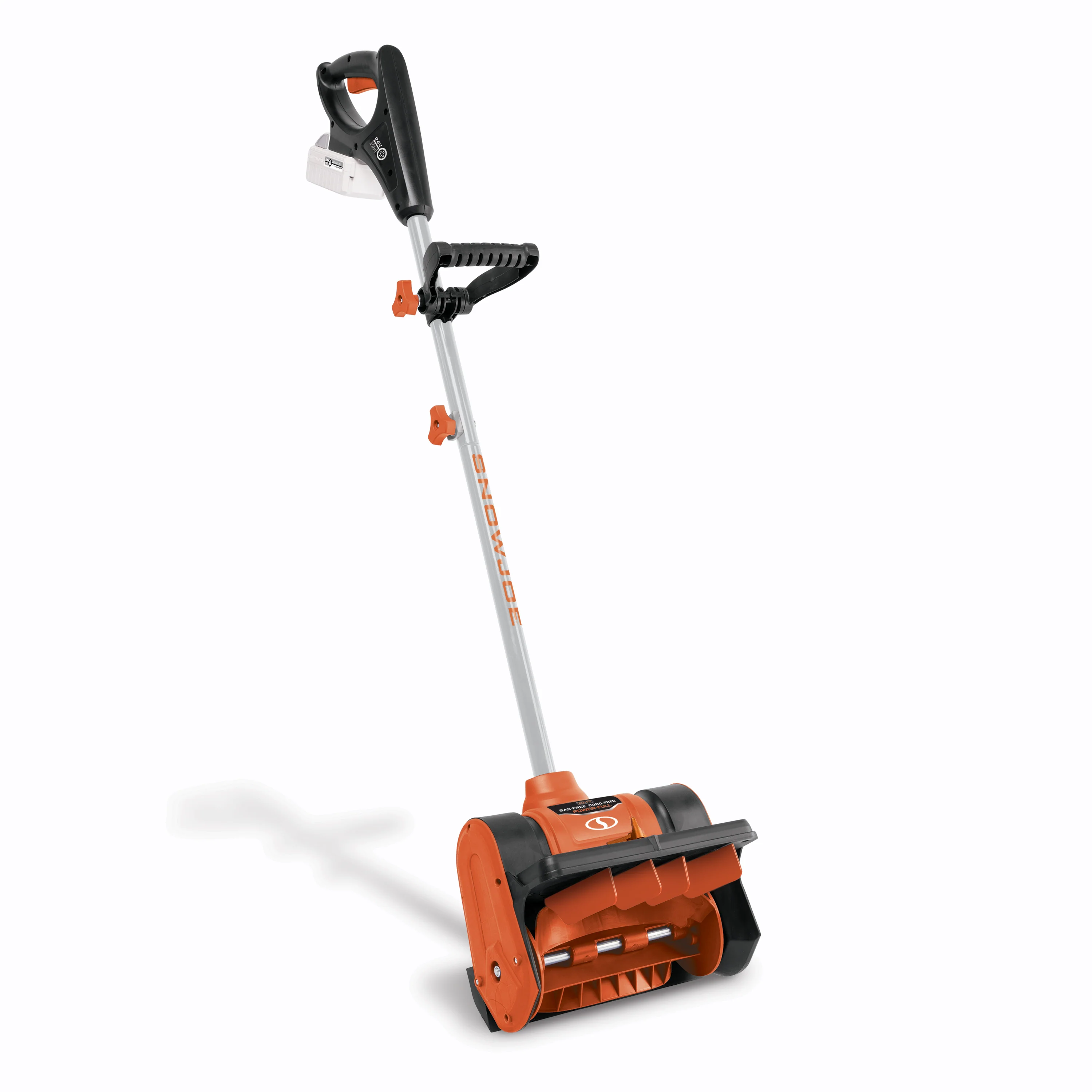 Snow Joe 24V-SS12-XR-ORG 24-Volt* IONMAX Cordless Snow Shovel Kit | 12-inch | W/ 5.0-Ah Battery + Charger (Orange) - Image 4