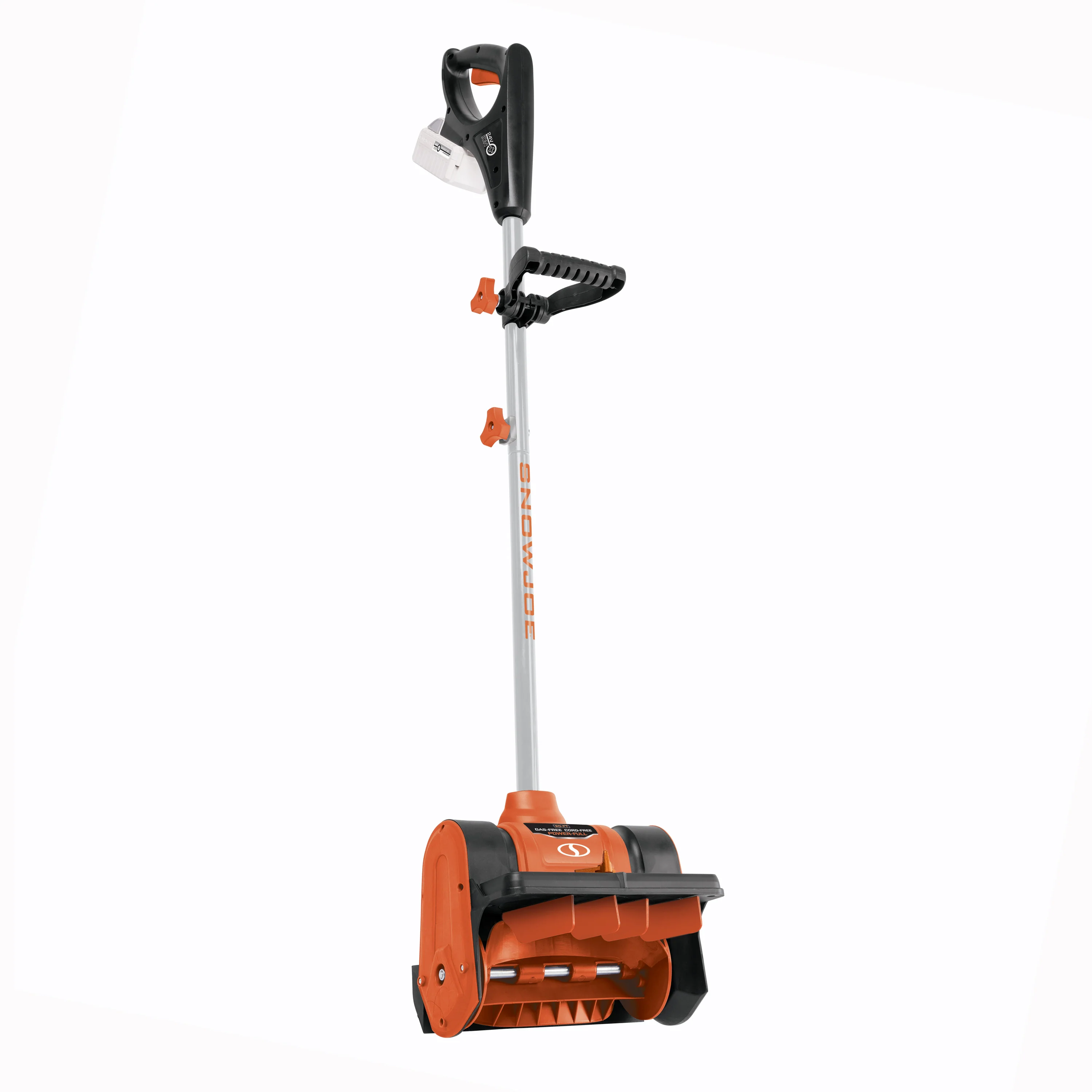 Snow Joe 24V-SS12-XR-ORG 24-Volt* IONMAX Cordless Snow Shovel Kit | 12-inch | W/ 5.0-Ah Battery + Charger (Orange) - Image 5