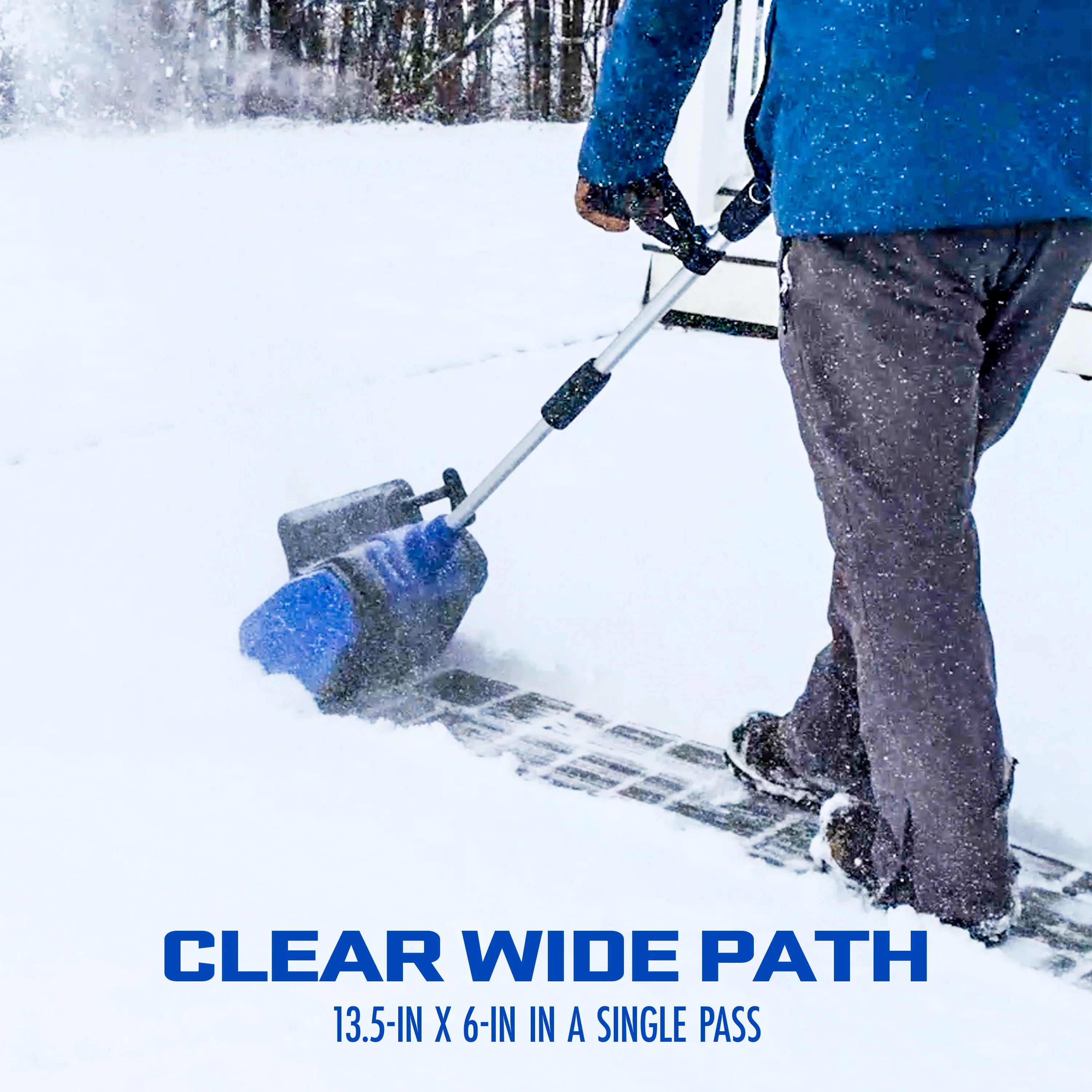 Snow Joe 24V-SS13.5-XR-SJB 24-Volt* IONMAX Cordless Snow Shovel Kit | 13.5 Inch | W/ 5.0-Ah Battery and Charger | Directional Control - Image 5