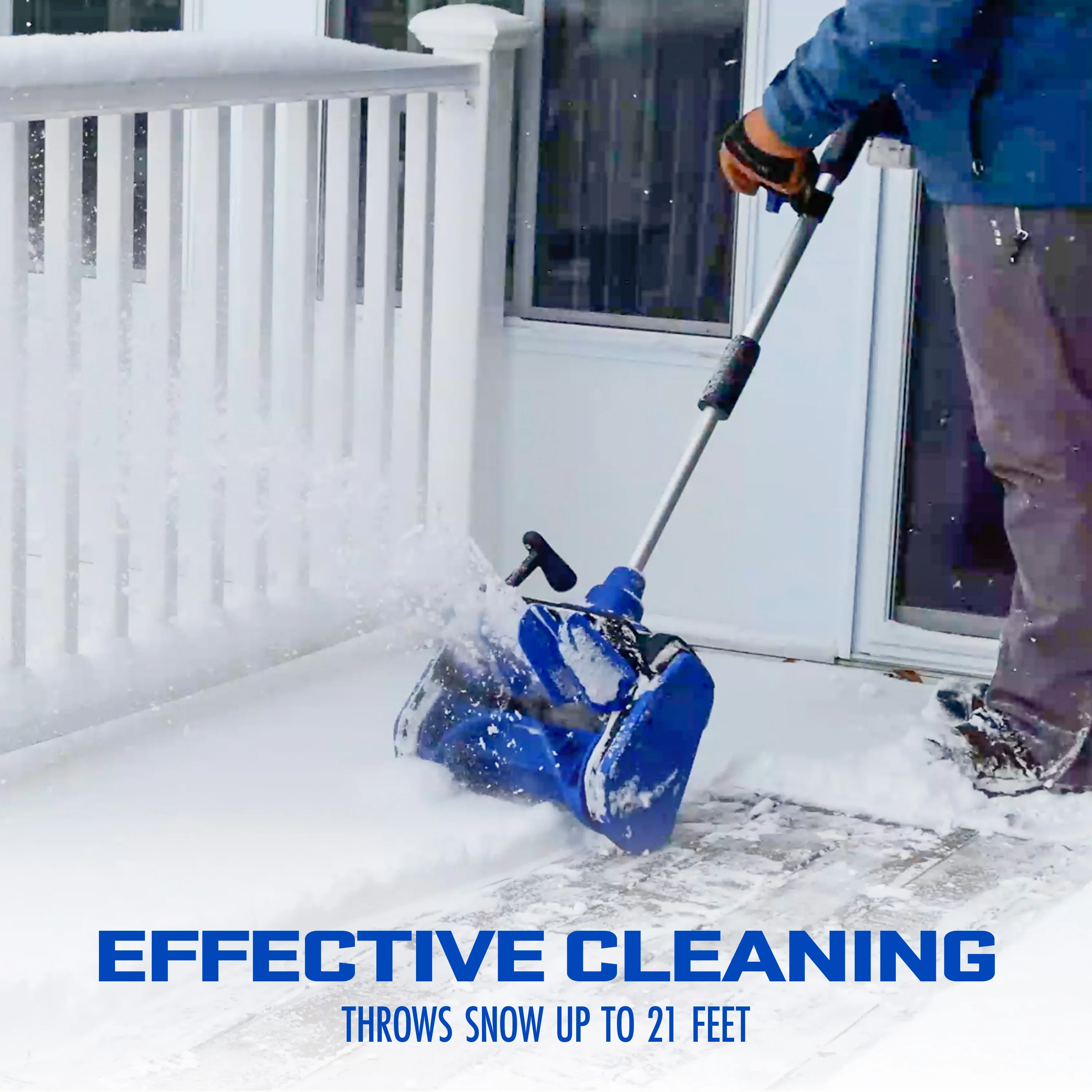 Snow Joe 24V-SS13.5-XR-SJB 24-Volt* IONMAX Cordless Snow Shovel Kit | 13.5 Inch | W/ 5.0-Ah Battery and Charger | Directional Control - Image 6