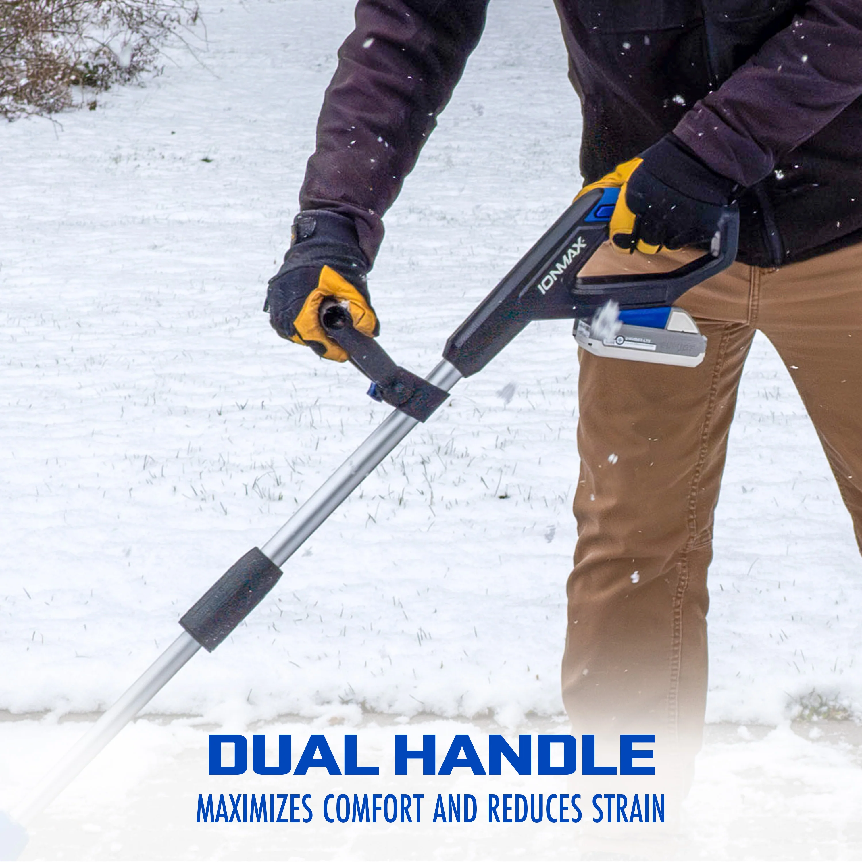 Snow Joe 24V-SS13.5-XR-SJB 24-Volt* IONMAX Cordless Snow Shovel Kit | 13.5 Inch | W/ 5.0-Ah Battery and Charger | Directional Control - Image 8