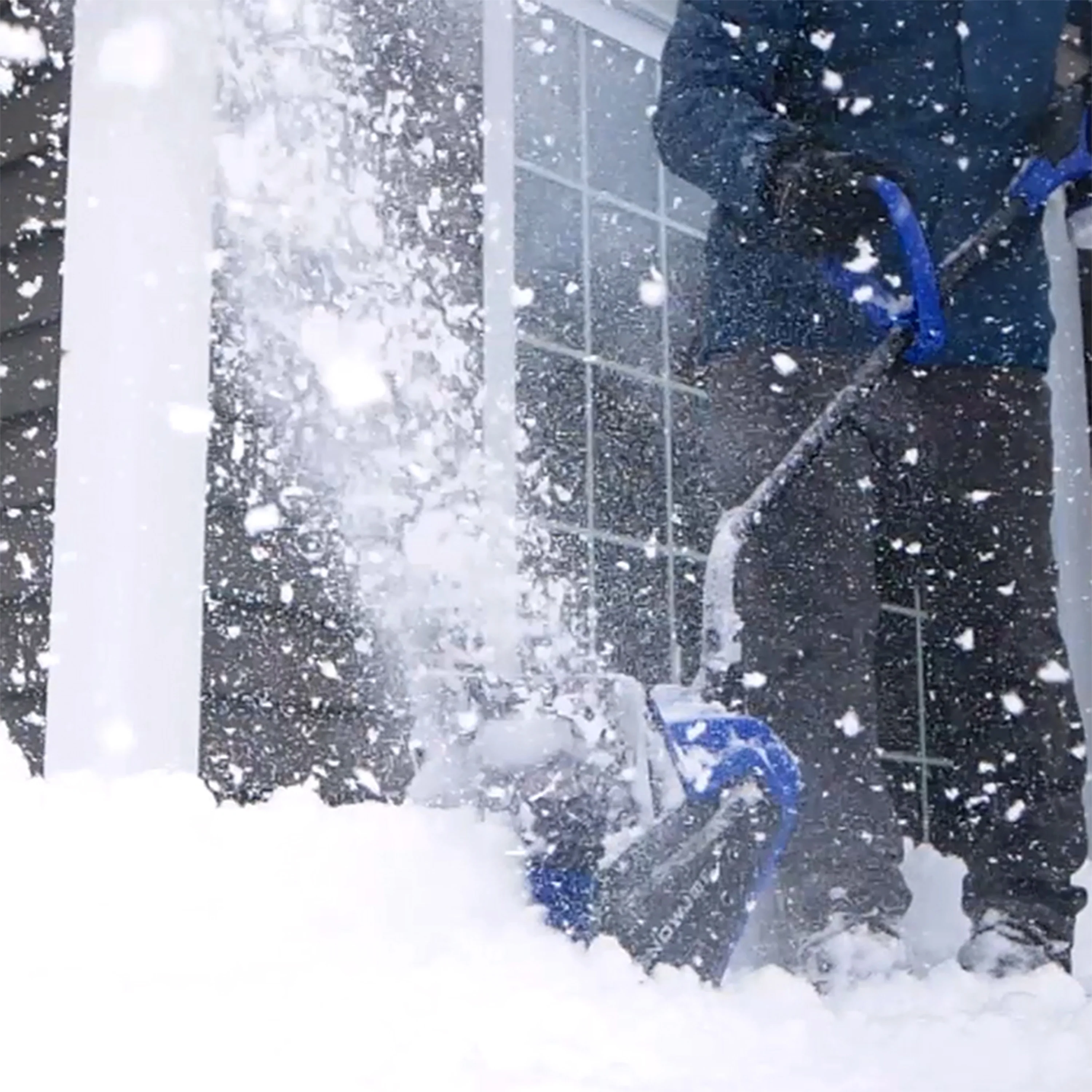 Snow Joe 24-Volt* IONMAX Cordless Snow Shovel Bundle | W/ 4.0-Ah Battery, Charger, Battery Holder, and Cover - Image 12